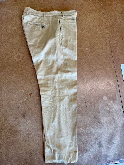 Vintage CUSTOM TAILORED ITALIAN TROUSERS Size US 32 / EU 48 - 3 Thumbnail