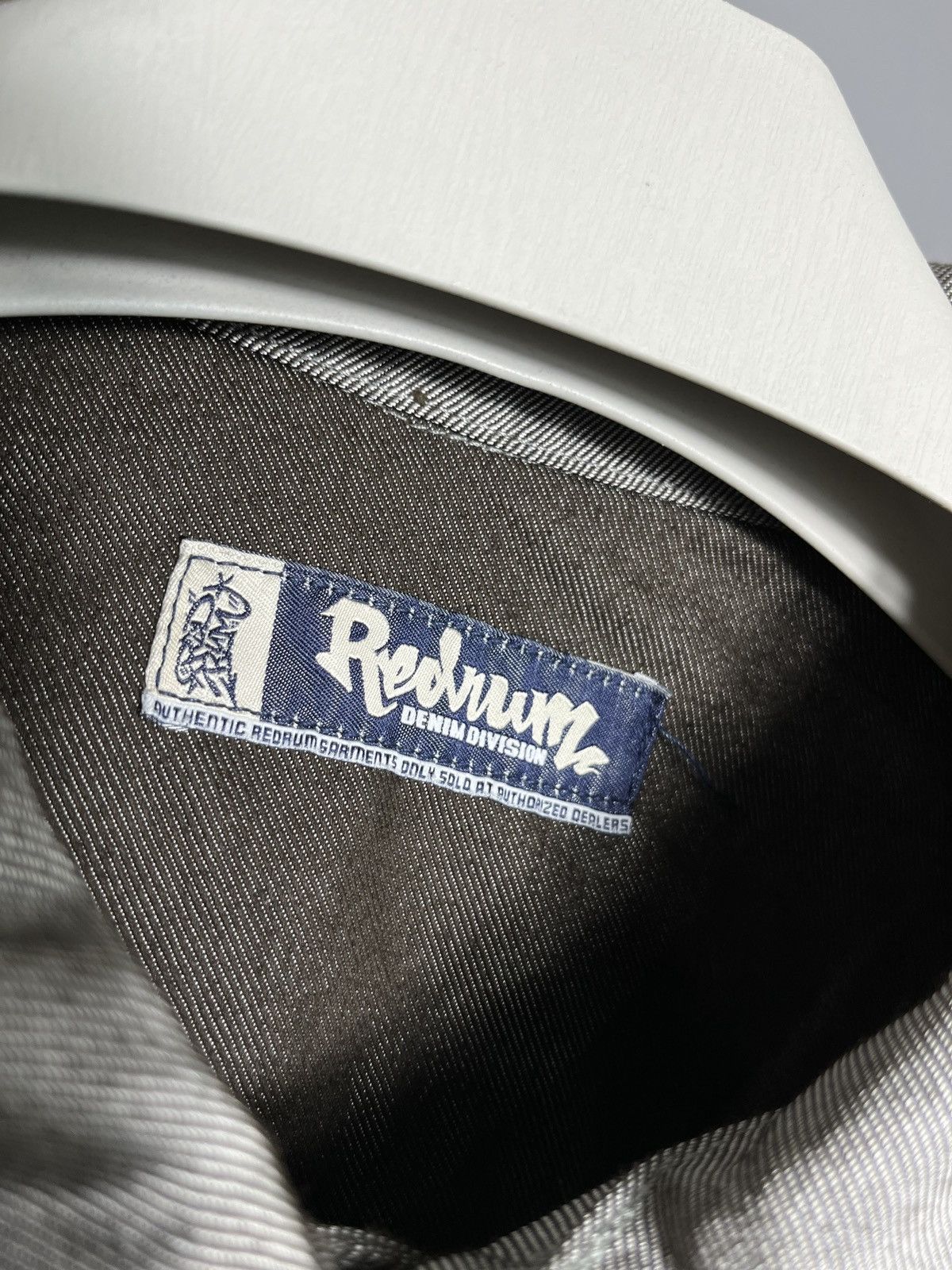 Other Redrum denim jacket hip hop rap grey men’s button Size US M / EU 48-50 / 2 - 5 Thumbnail