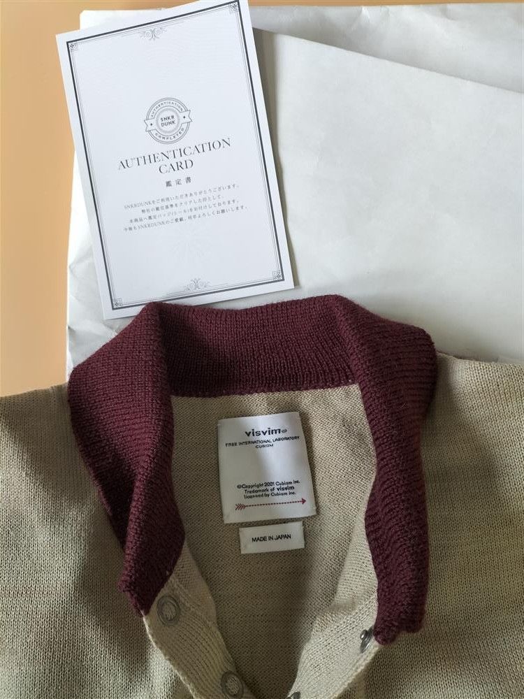 Visvim Visvim Godfrey Knit Burgandy With Tags Size US M / EU 48-50 / 2 - 1 Thumbnail