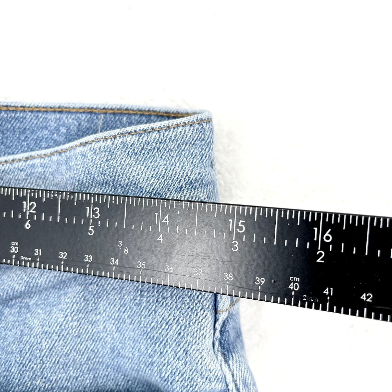 Madewell Madewell The Mom Jean Cropped Wide Leg Cotton Jeans Size 28P Size 28" / US 6 / IT 42 - 4 Thumbnail
