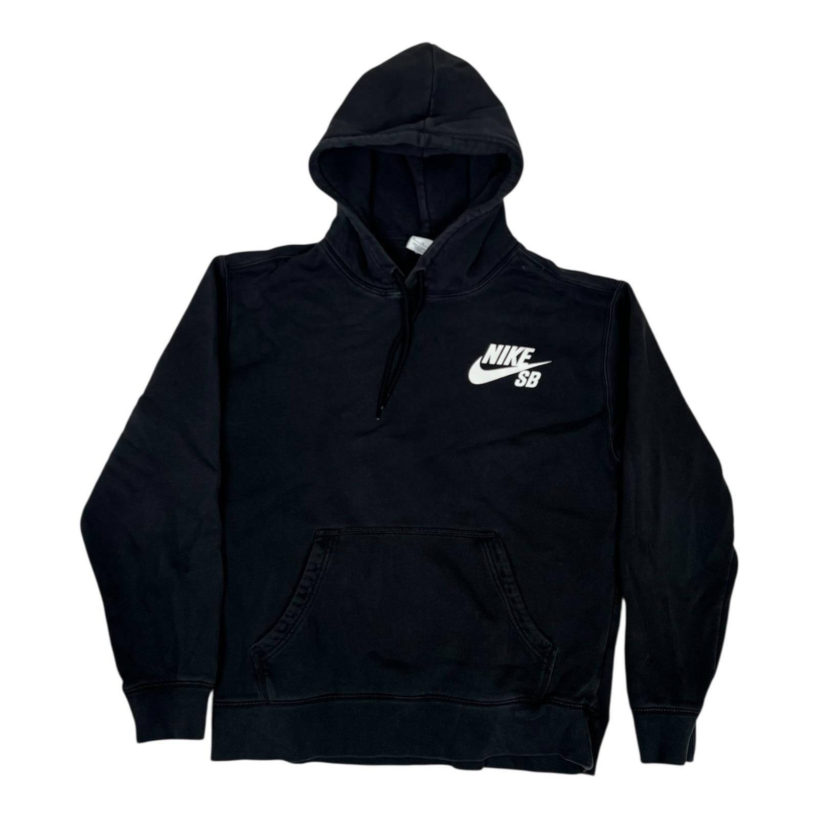 Nike Nike SB Hoodie Mens Medium Black Logo Graphic Pullover Skate Size US M / EU 48-50 / 2 - 1 Thumbnail