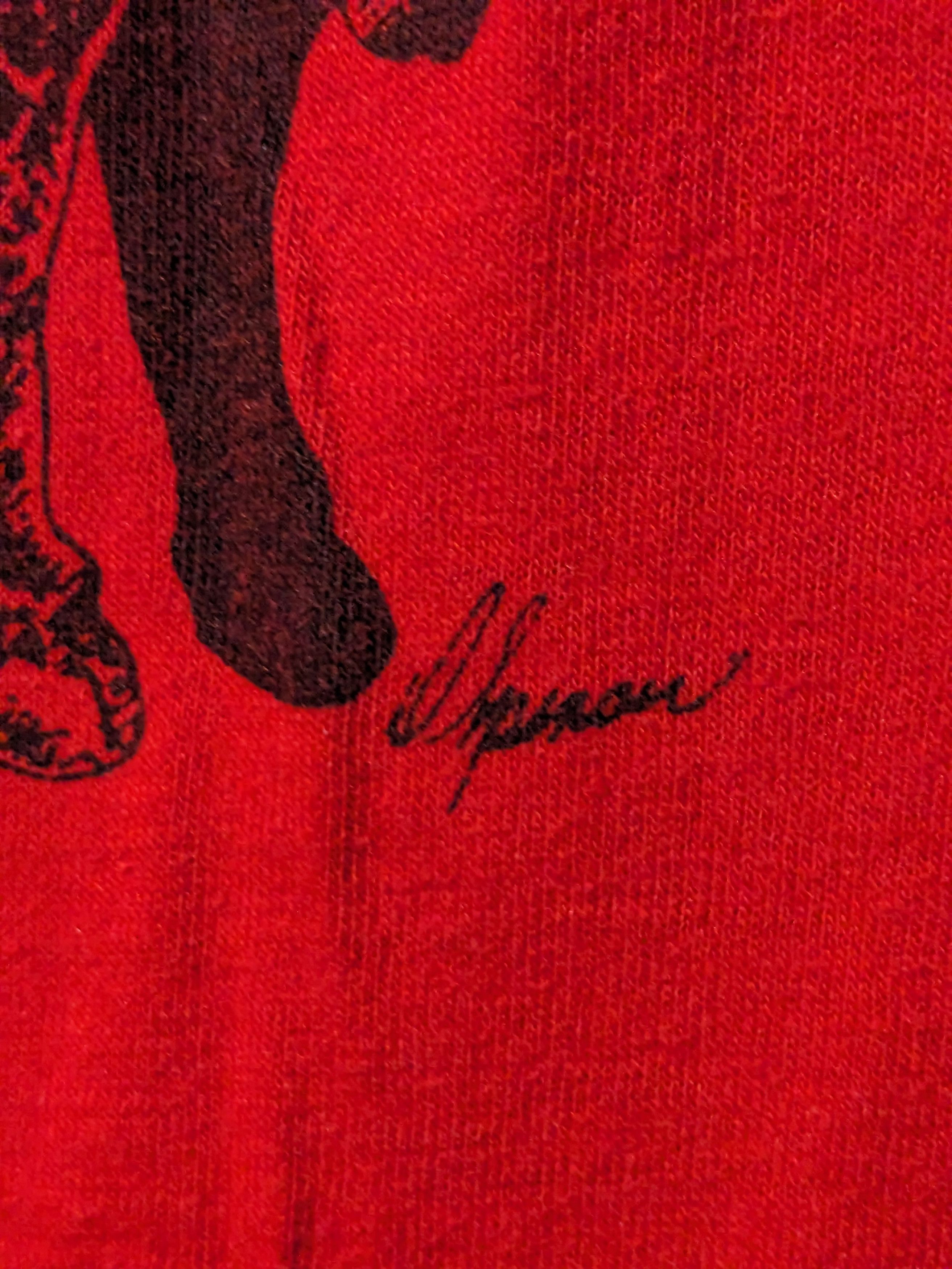 Jerzees × Vintage Vintage 80s Creek Ranch Cow Animal Farm Red Medium T-Shirt Size US M / EU 48-50 / 2 - 6 Thumbnail