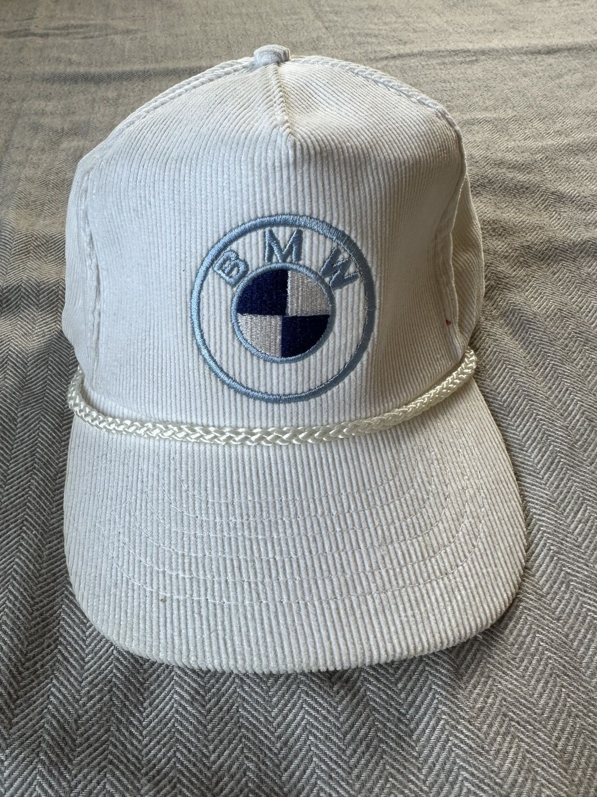Vintage Vintage 80s BMW Corduroy Hat | Grailed