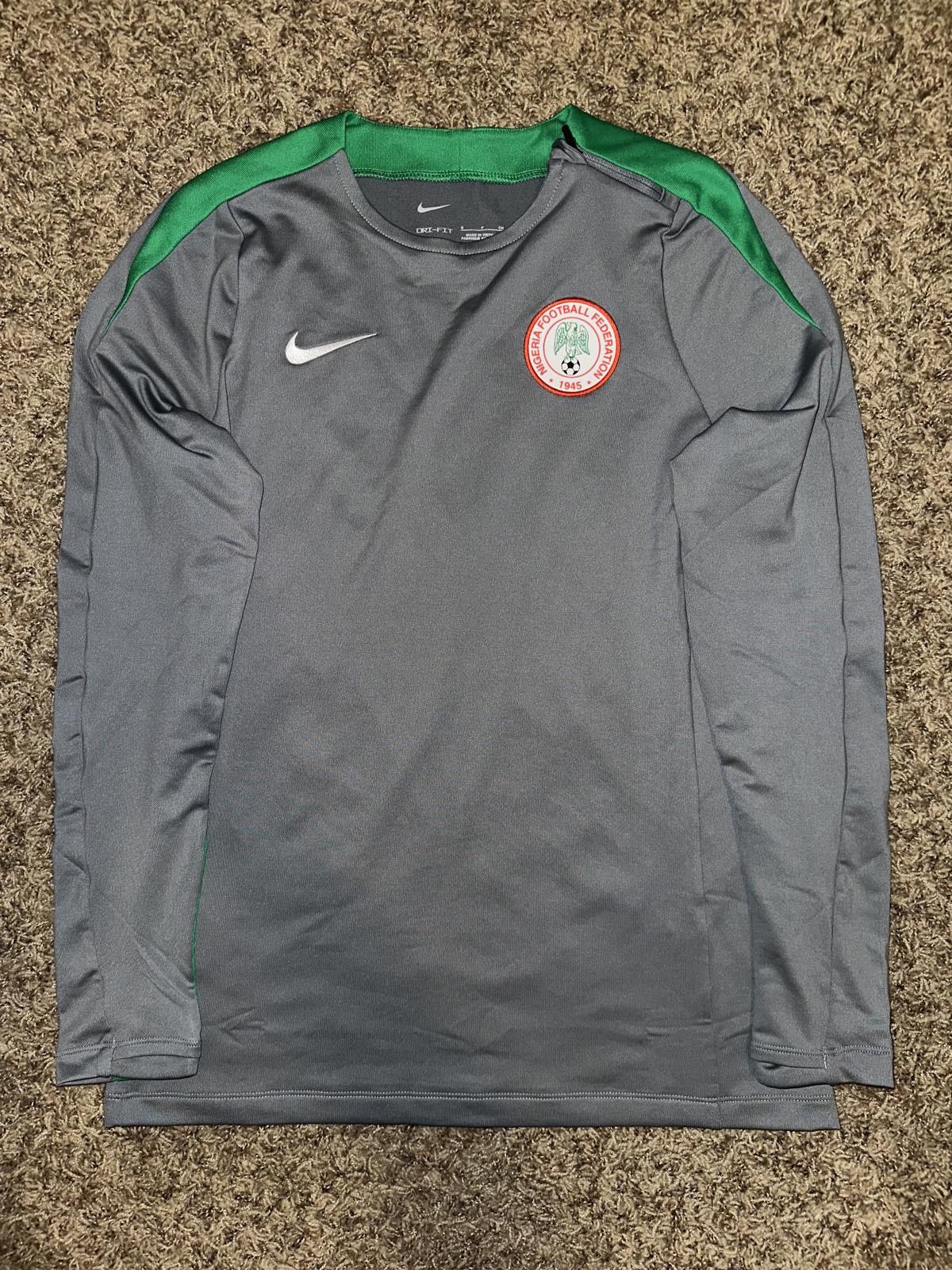 Nike Nike Nigeria Strike Dri-FIT Knit Soccer Drill Top Sample Size US L / EU 52-54 / 3 - 1 Thumbnail