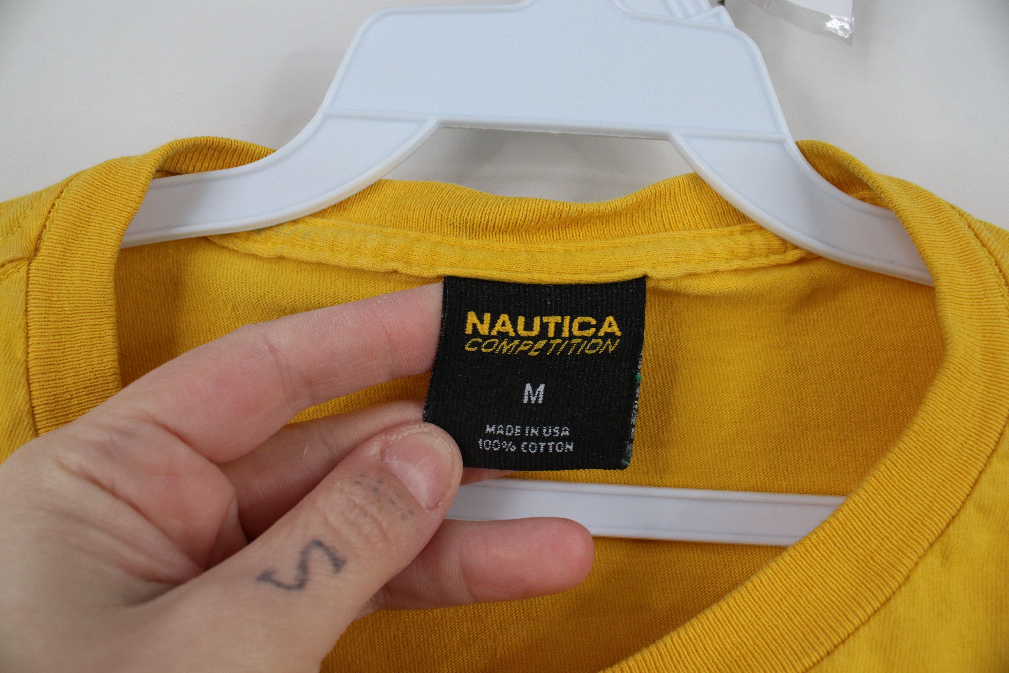 Nautica × Vintage Vintage 90s Nautica Competition Out Long Sleeve T-Shirt USA Size US M / EU 48-50 / 2 - 10 Thumbnail