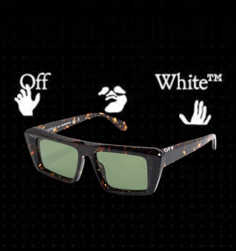 Off-White Off-White Sunglasses HARTFORD with Tortoiseshell Frame Size ONE SIZE - 1 Thumbnail