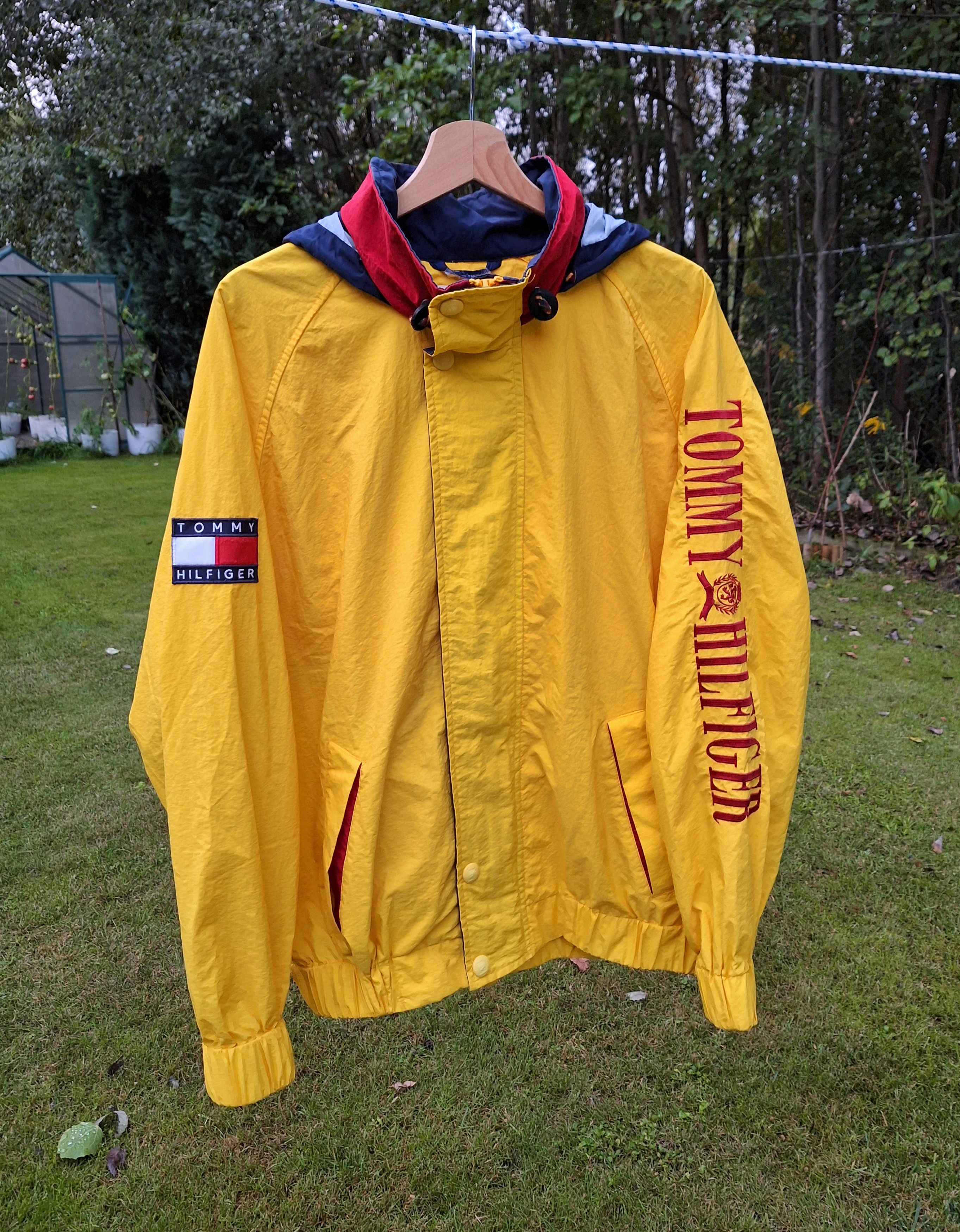 Hilfiger yellow jacket clearance