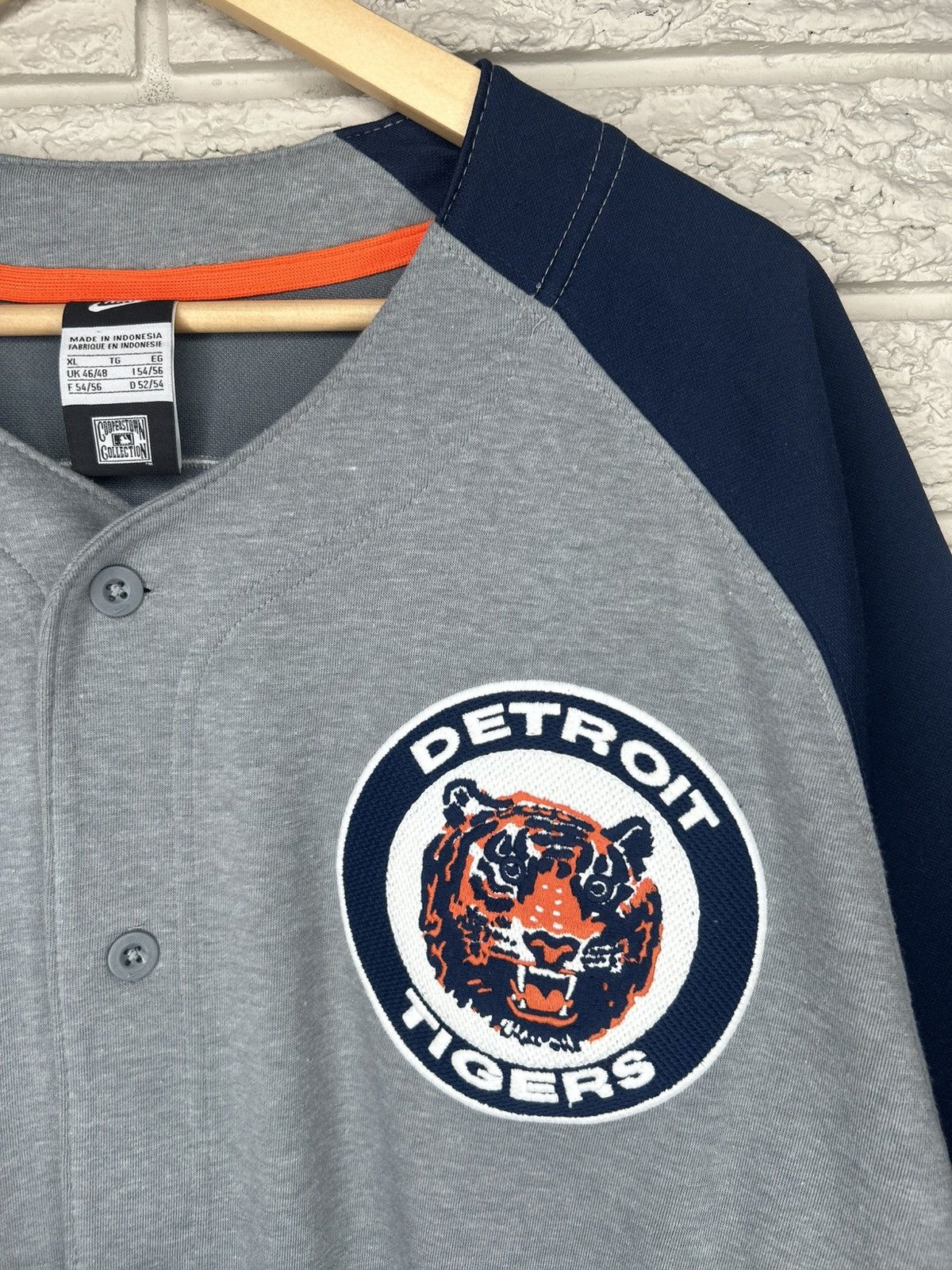 Nike Nike Detroit Tigers Brandon Inge Baseball Jersey Size US XL / EU 56 / 4 - 4 Thumbnail