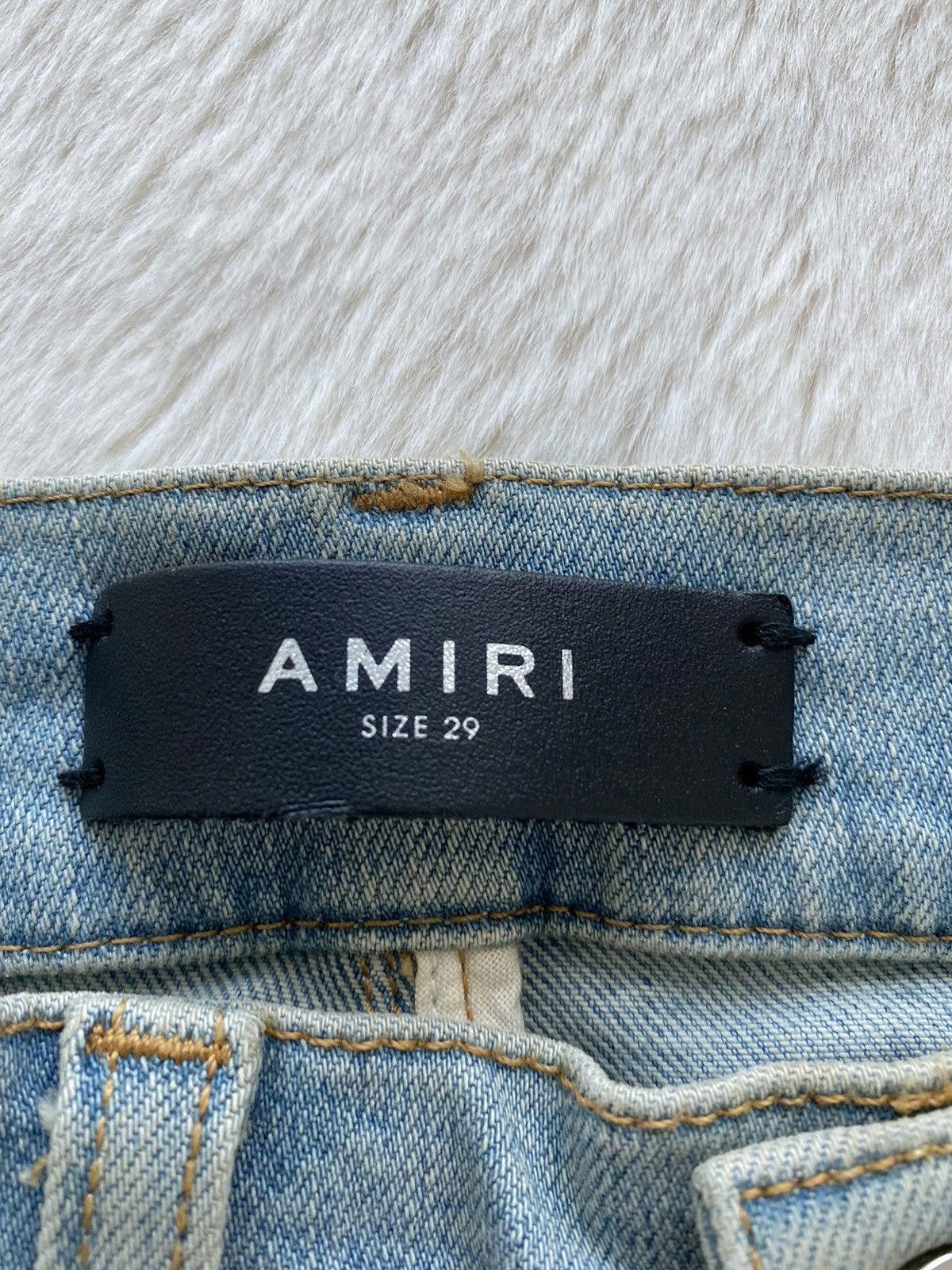 Amiri Amiri Indigo Track Jeans Size US 29 - 2 Thumbnail