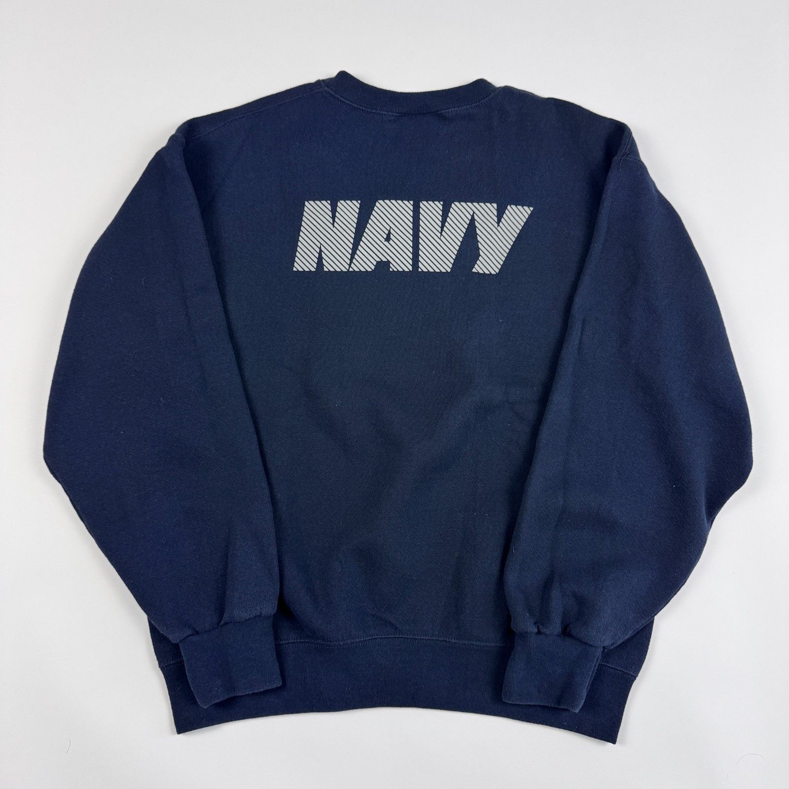 Vintage US Navy Soffe Made in USA Sweatshirt Navy M USMC Size US M / EU 48-50 / 2 - 2 Thumbnail
