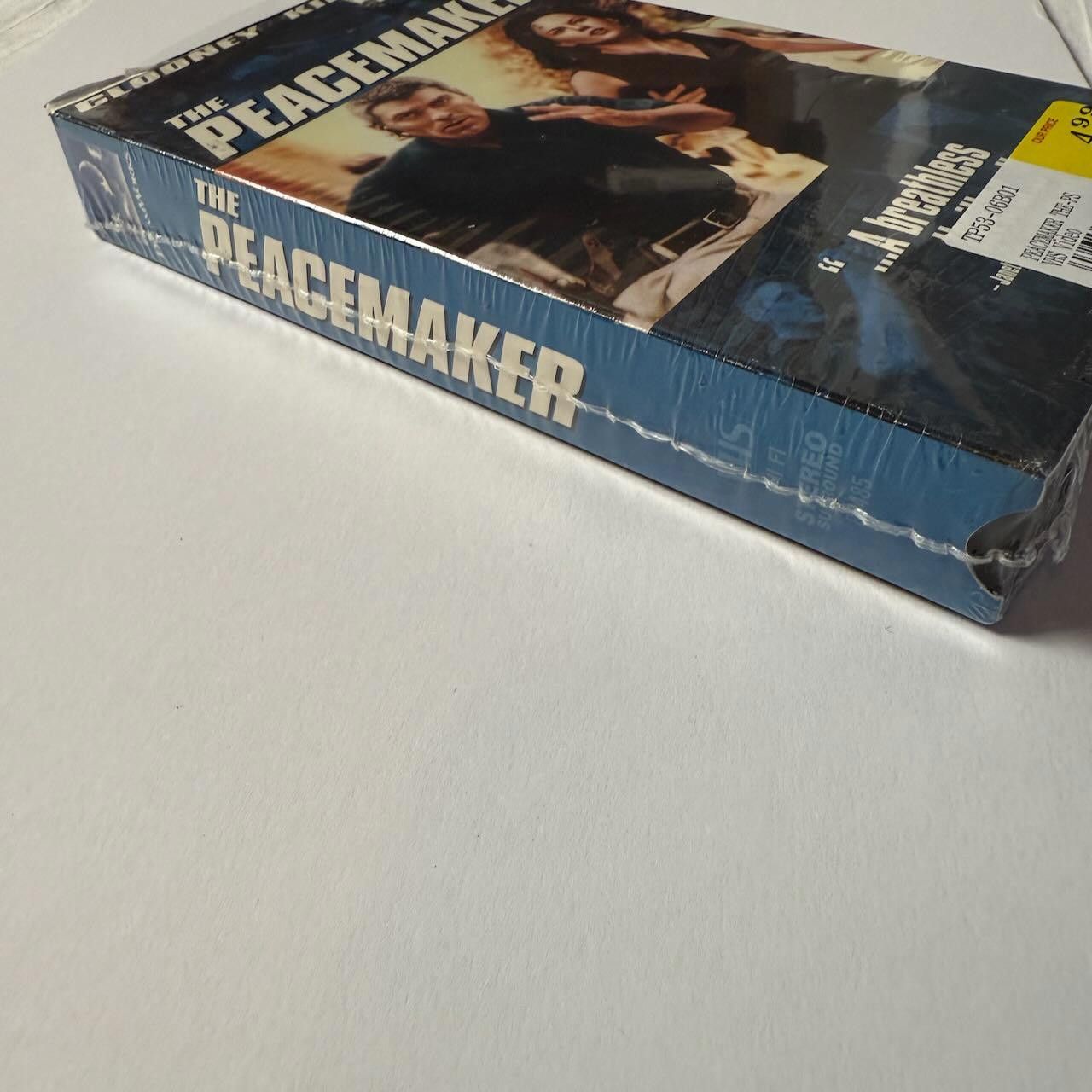 Designer RARE The Peacemaker VHS 1998 Clooney & Kidman SKG DS Size ONE SIZE - 4 Thumbnail