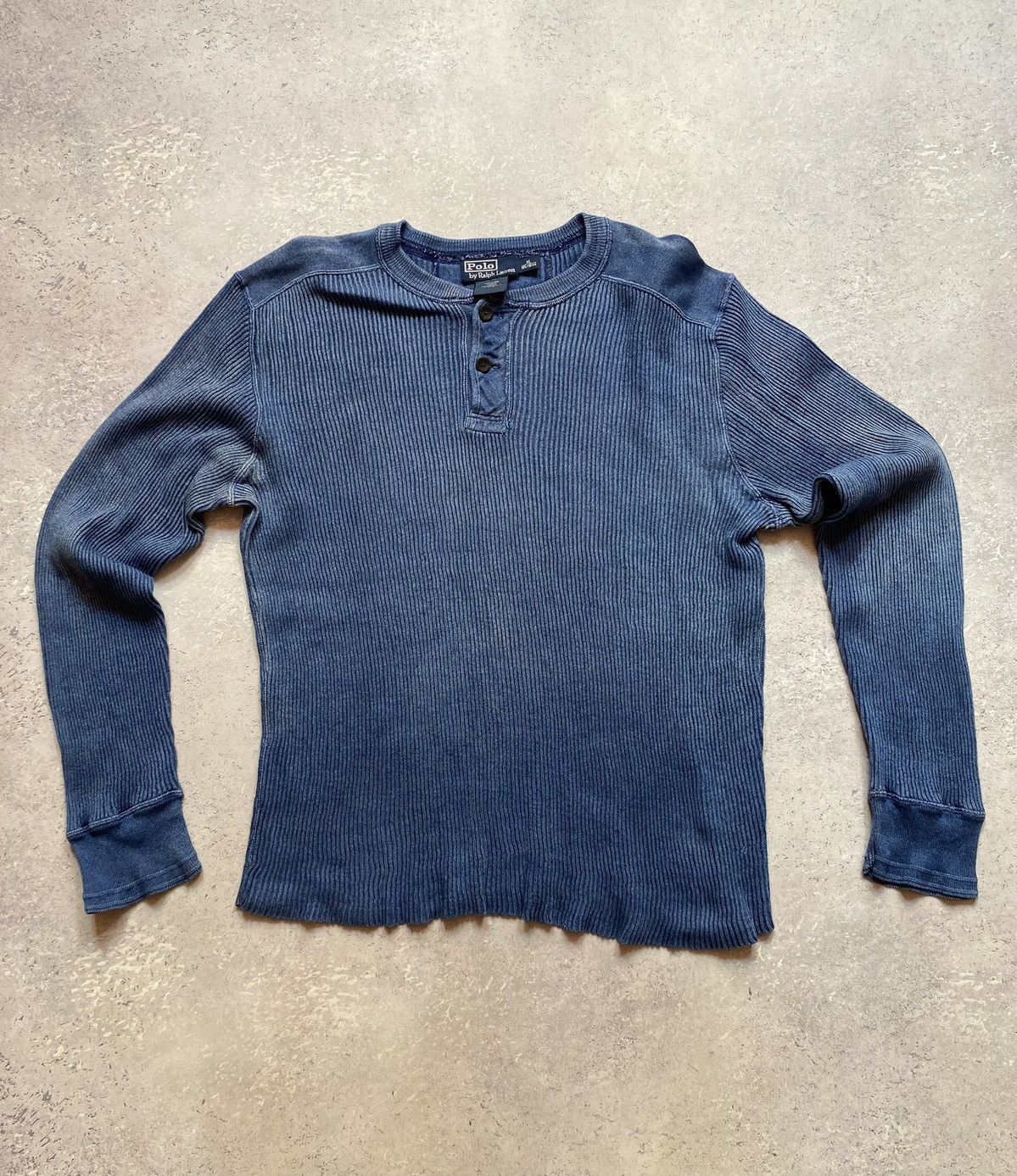 Polo Ralph Lauren Vintage Blue Polo Ralph Lauren Mens Sweater Size XL Size US XL / EU 56 / 4 - 1 Thumbnail