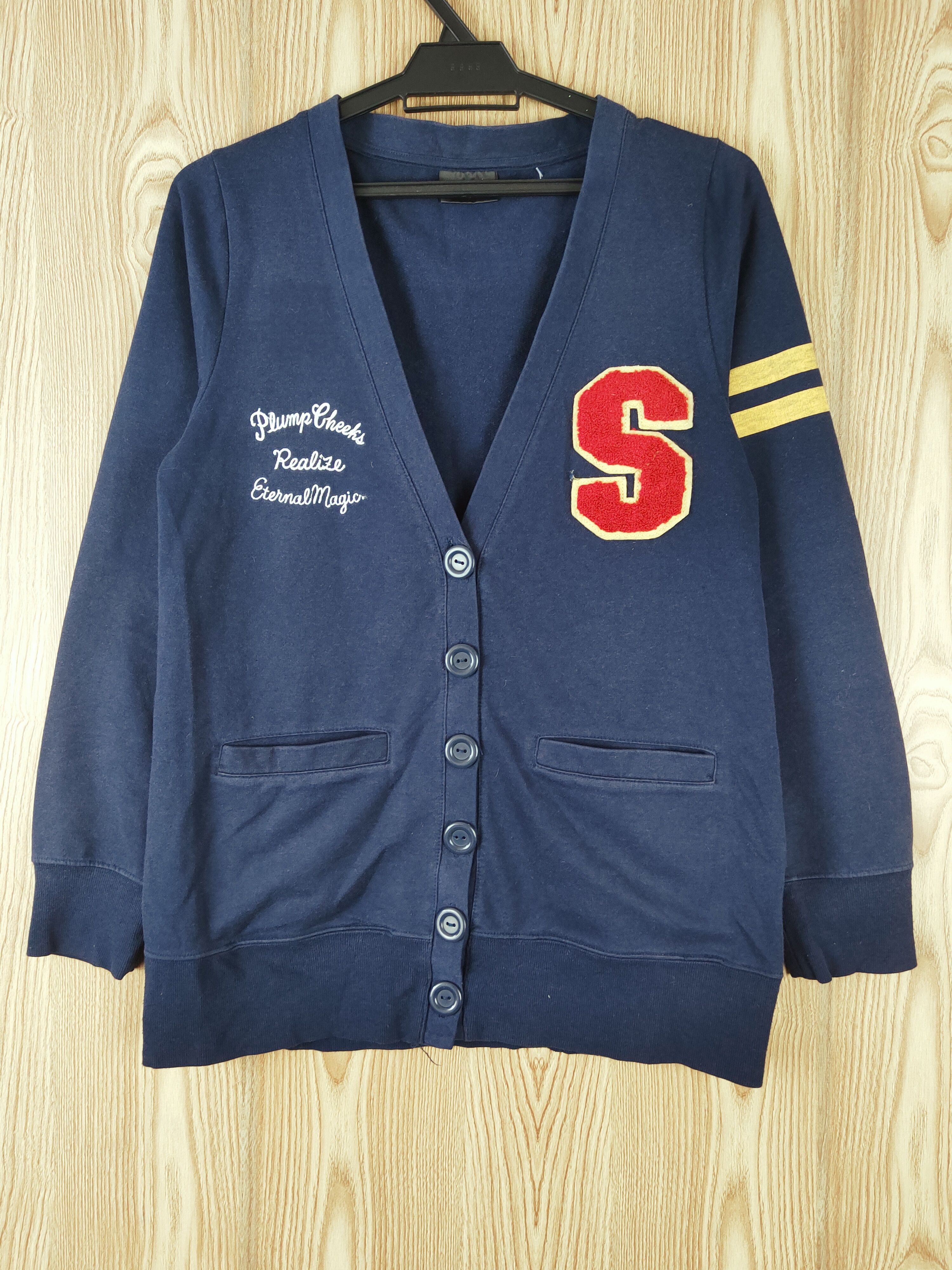 Japanese Brand × Vintage Vassafull Dark Blue Cardigan #W034 Size M / US 6-8 / IT 42-44 - 1 Thumbnail