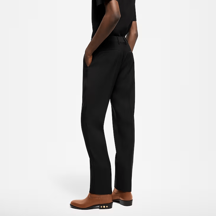 Louis Vuitton Slim Wool Evening Trousers Size US 30 / EU 46 - 2 Thumbnail