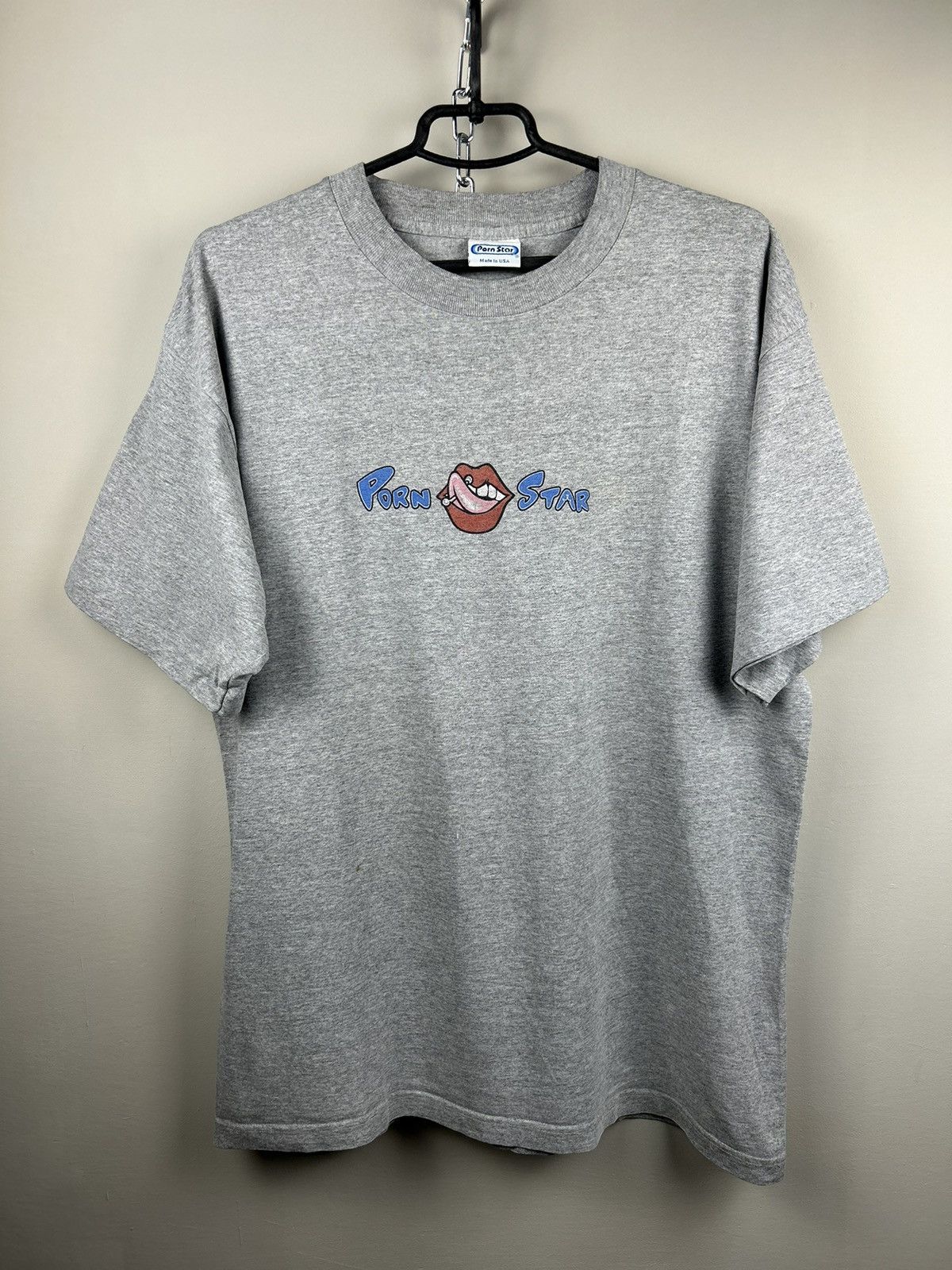 Vintage Vintage 90s Porn Star T shirt Size US XL / EU 56 / 4 - 1 Thumbnail