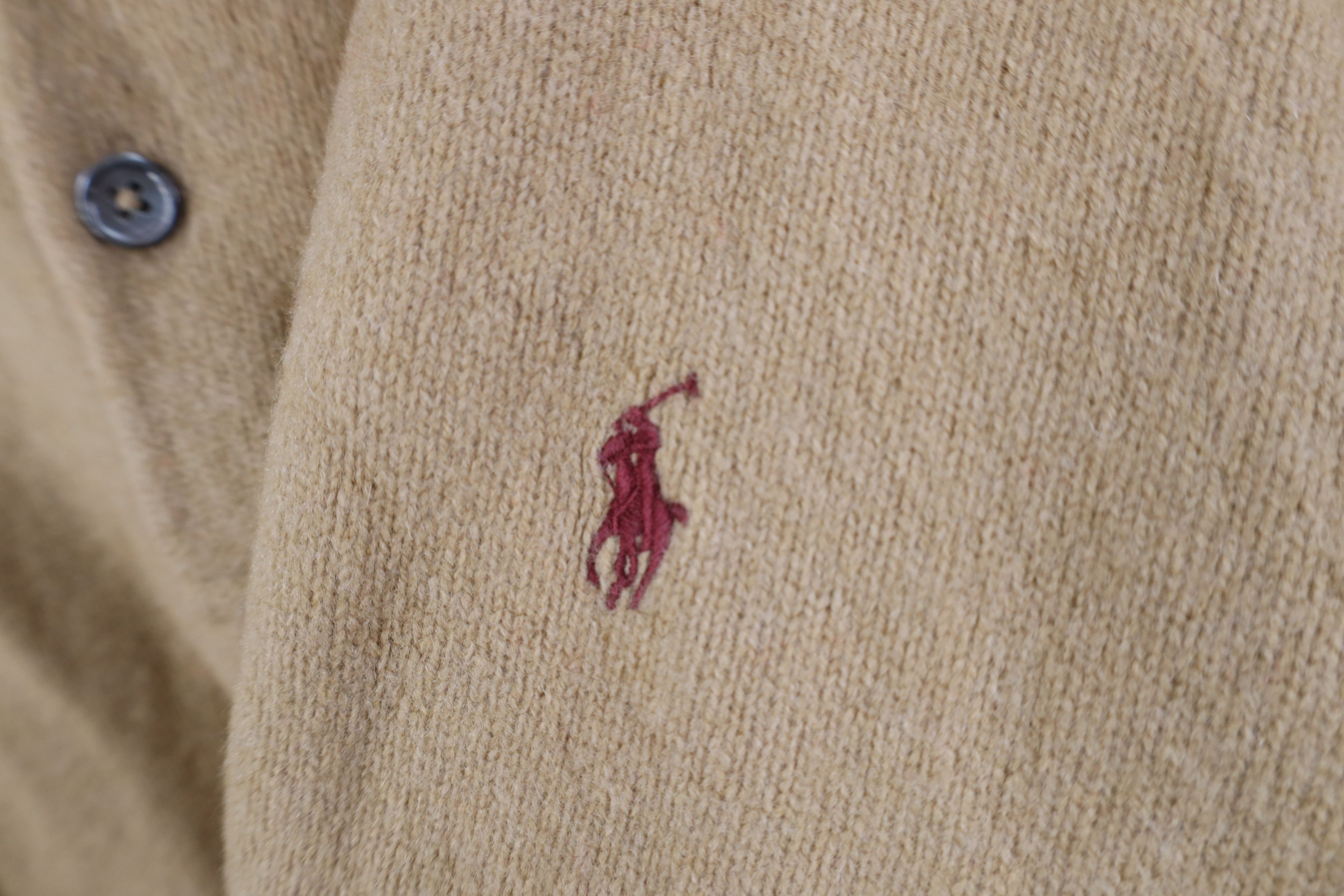 Ralph Lauren Vintage 90s Ralph Lauren Lambswool Collared Sweater Size US XL / EU 56 / 4 - 4 Thumbnail