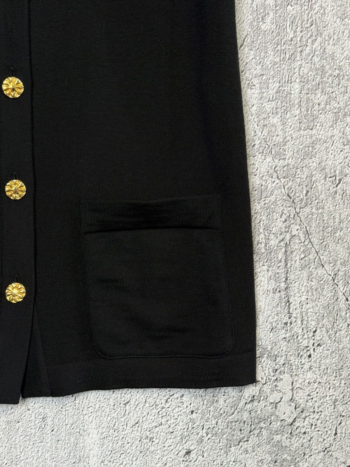 Escada Escada Margaretha Ley Short Sleeve Burtton Cardigan Sweater Size M / US 6-8 / IT 42-44 - 7 Thumbnail