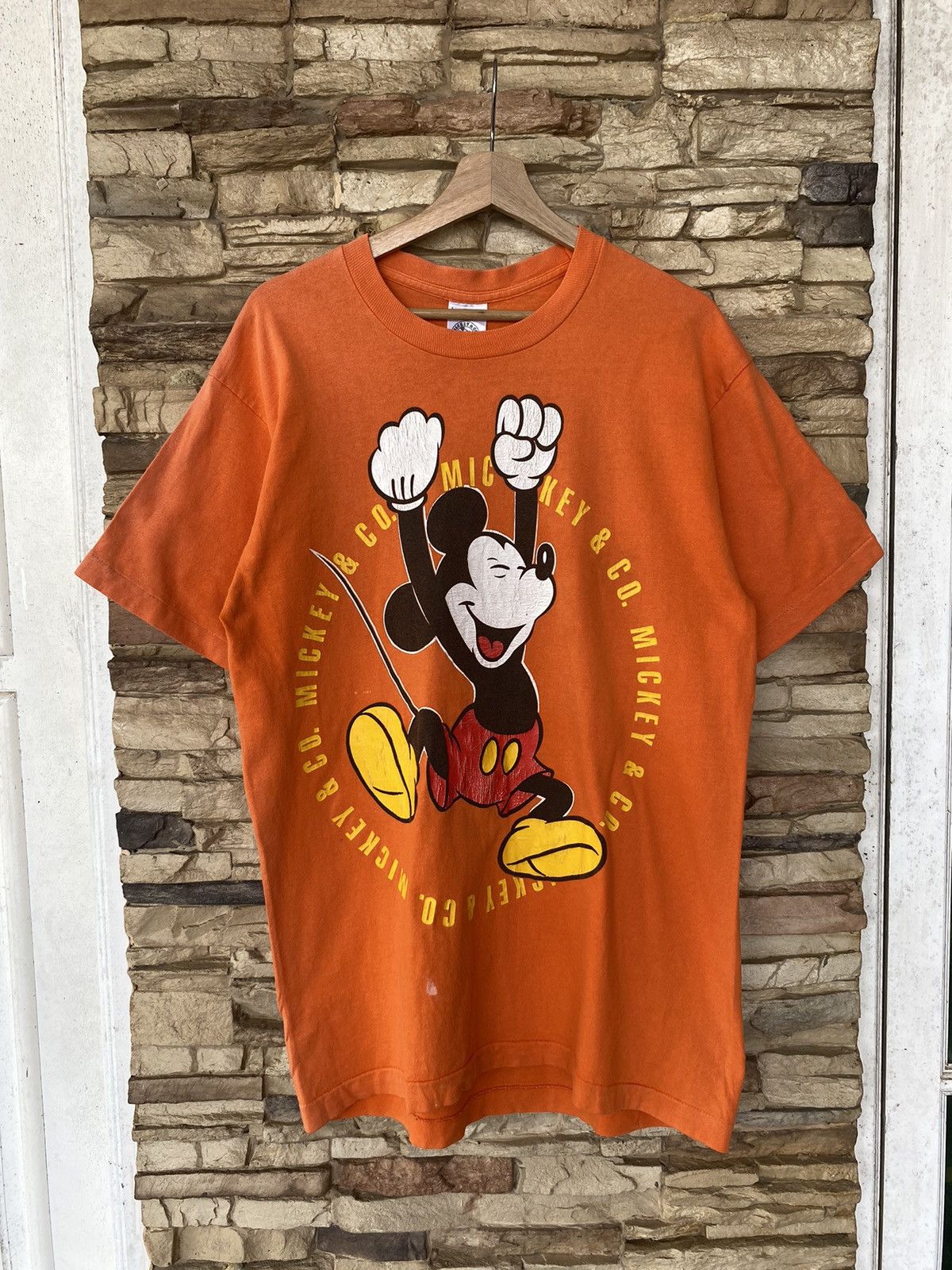 Vintage Rare Vintage 90s Mickey Mouse Mickey & Co. Animation Tees Size US L / EU 52-54 / 3 - 1 Thumbnail