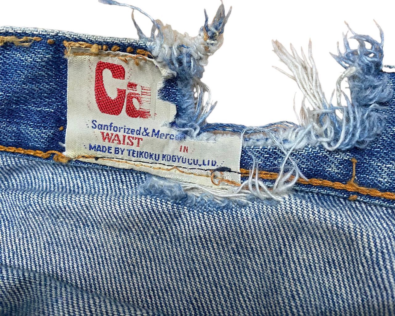 Japanese Brand 💥BEST OFFER💥BOOTCUT TEIKOKU KOGYU BUSHPANT DENIM Size US 30 / EU 46 - 8 Thumbnail