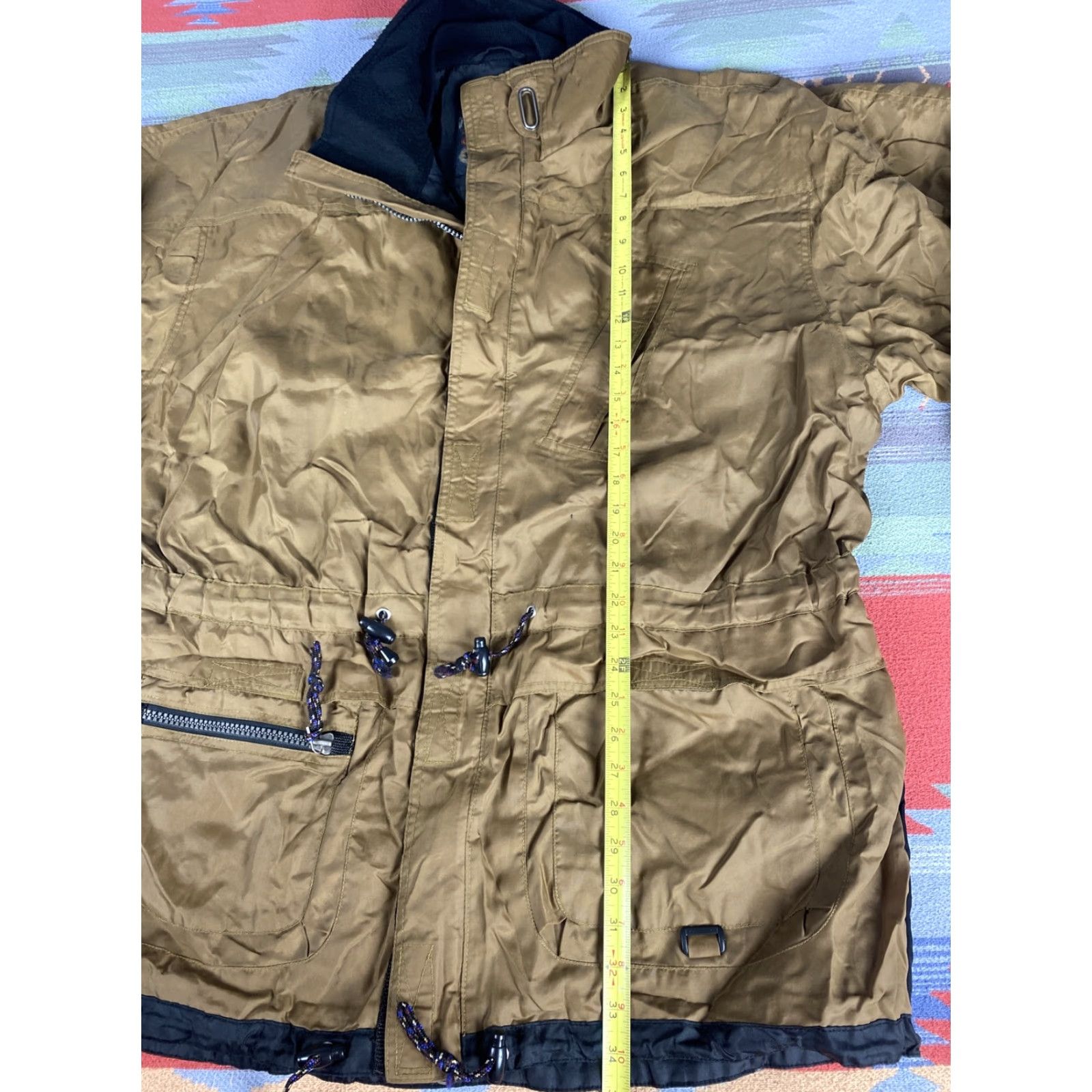 Vintage VINTAGE Sneaux Snowboard Wear Jacket Parka Coat Men’s XL Brown Weather Snowboard Wear Mens Jacket Size US XL / EU 56 / 4 - 5 Thumbnail