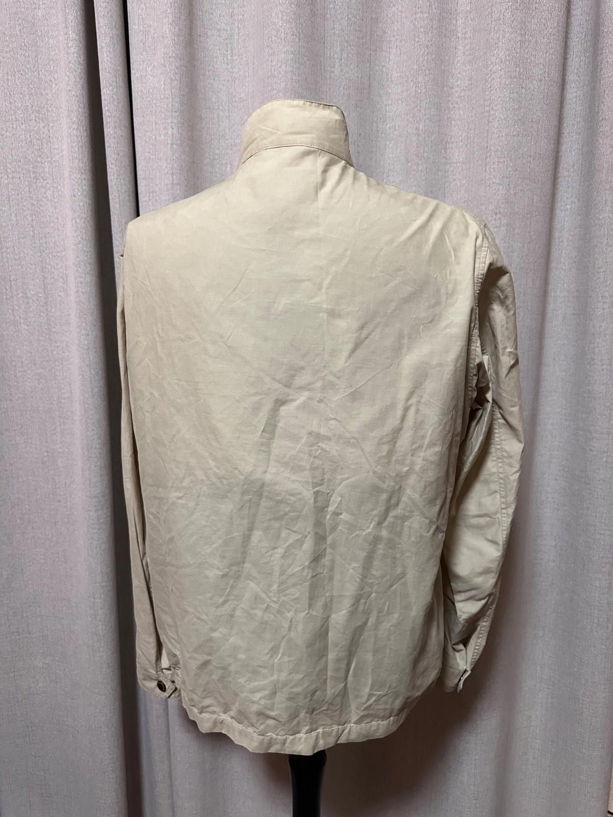 Barbour Barbour Men's Beige Slant Pocket Technical Fabric Jacket XL Size US XL / EU 56 / 4 - 6 Thumbnail