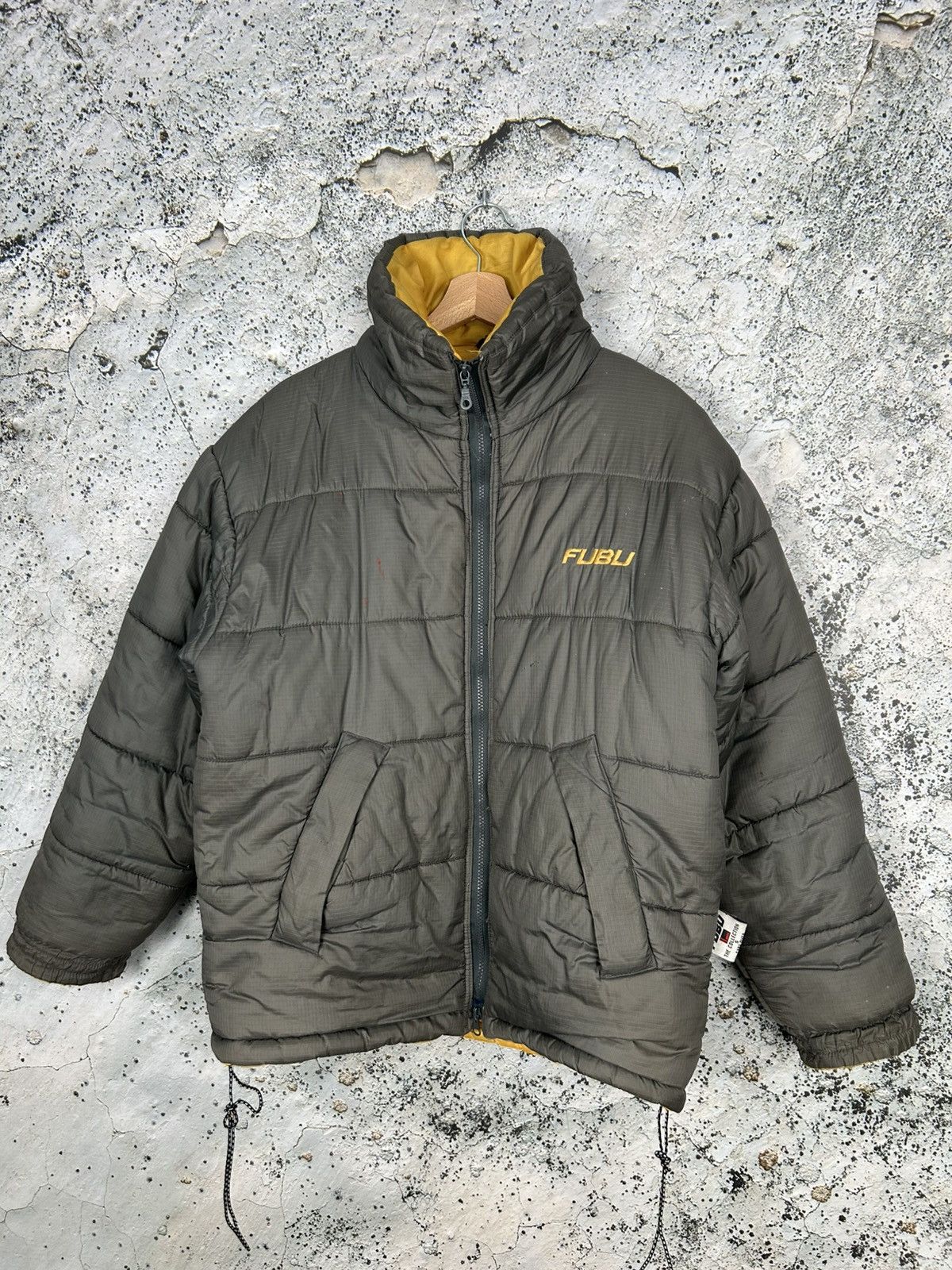 Fubu FUBU Vintage 90s Rap Hip Hop Baggy Puffer Jacket Skate Size US S / EU 44-46 / 1 - 1 Thumbnail