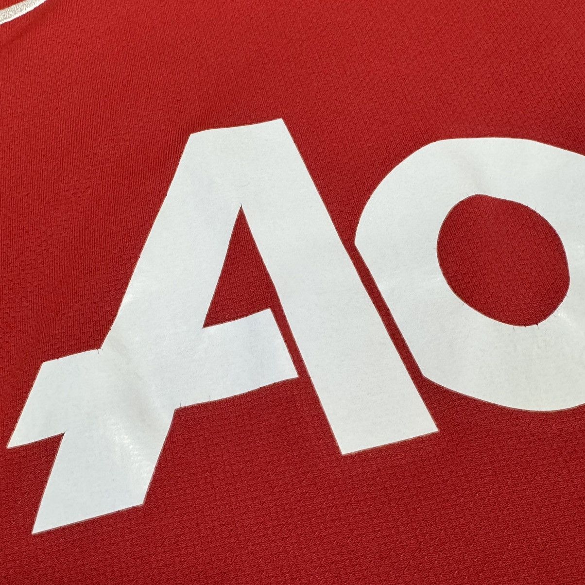 Vintage Manchester United 10/11 home shirt #14 chicharito Size US XL / EU 56 / 4 - 4 Thumbnail