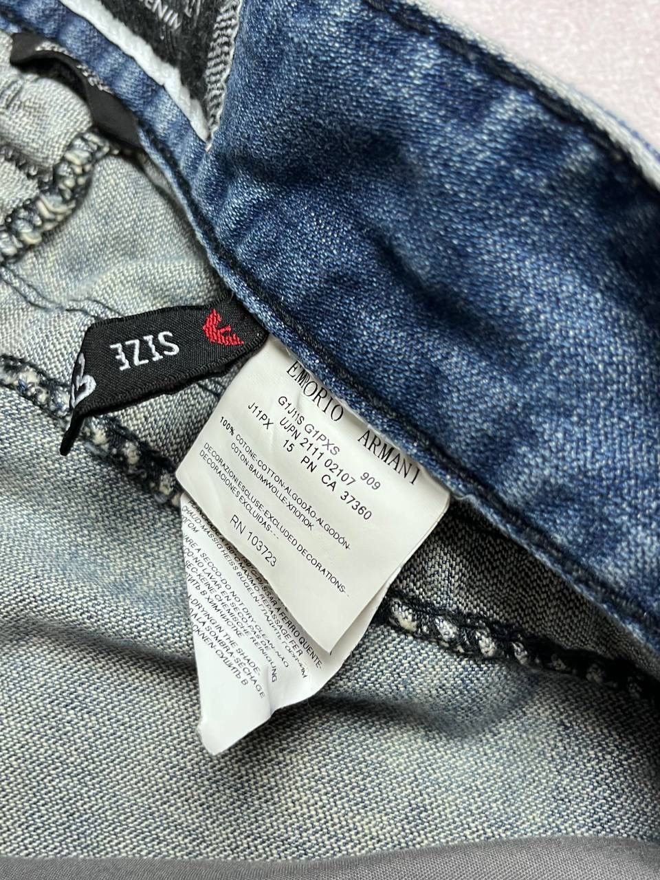 Armani Vintage Armani Pocket Logo Baggy Jeans Y2K 32 Size US 32 / EU 48 - 7 Thumbnail
