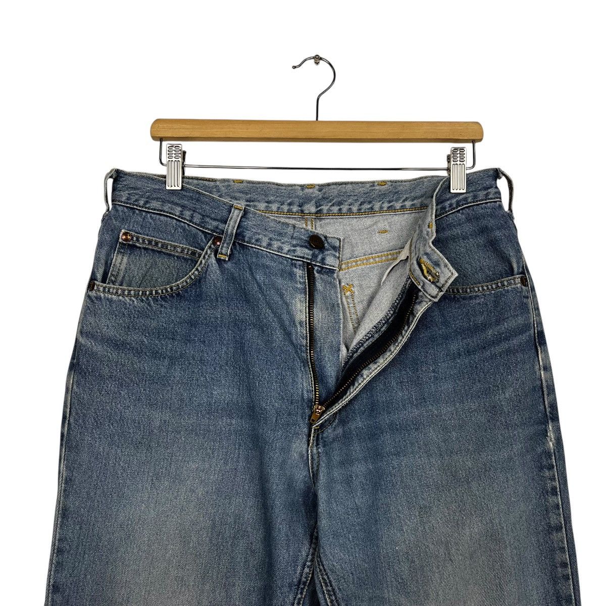 Lee Vintage Lee Distressed Denim Jeans Size US 34 / EU 50 - 14 Thumbnail