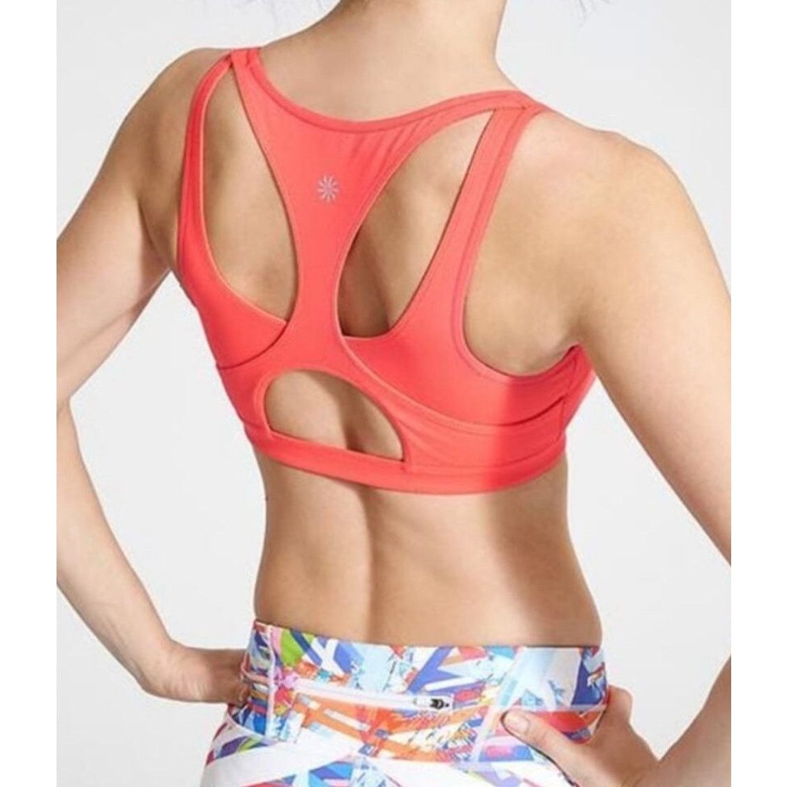 Athleta Triple Dare Sports Bra Neon Women's Activewear Athletic Size XXS / US 00 / IT 34 - 1 Thumbnail