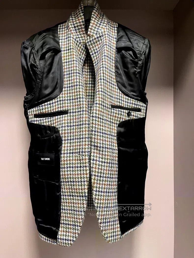 Raf Simons Raf Simons Thousand-bird check-in-piece suit Size 46R - 3 Thumbnail