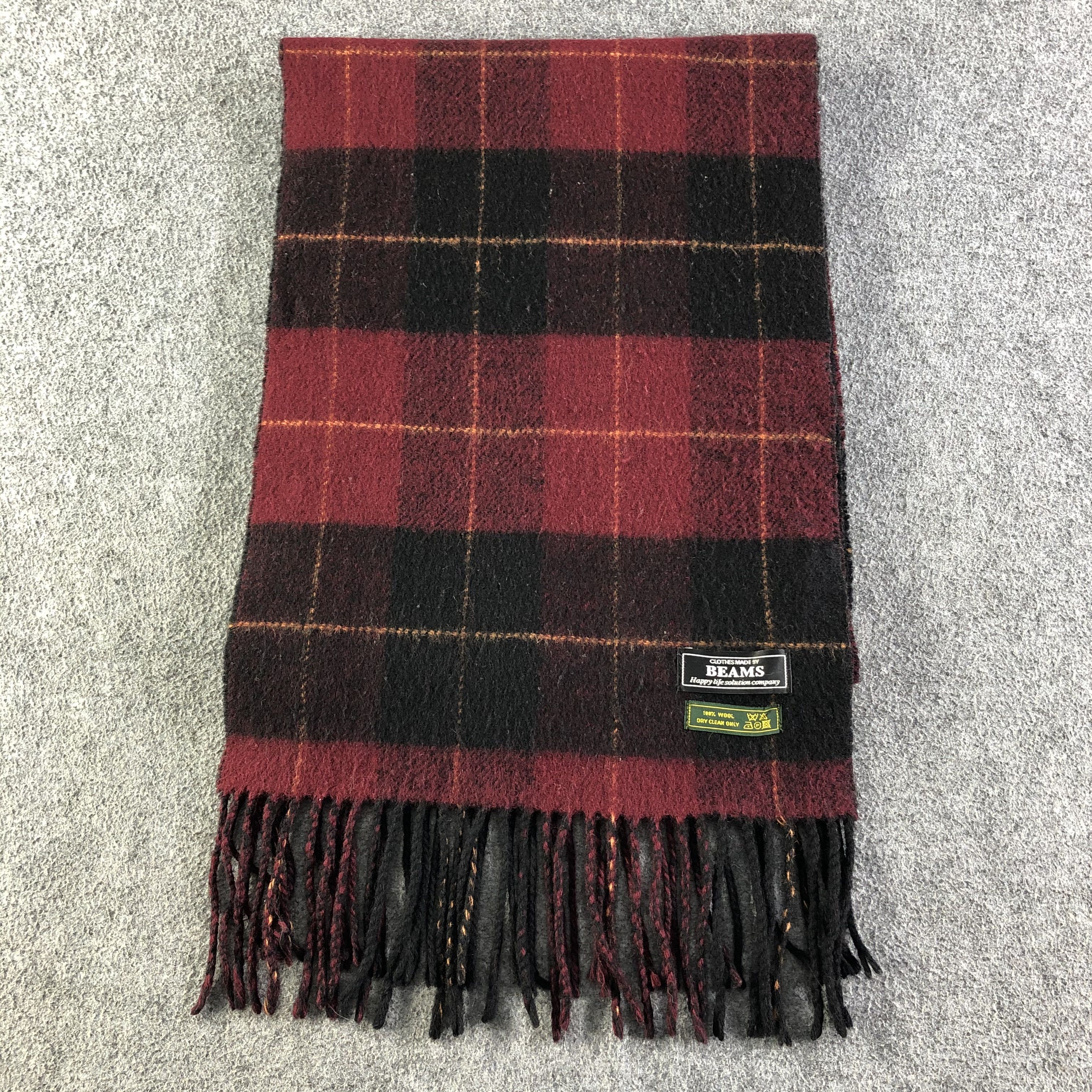 Beams Plus Beams Wool Scarf / Muffler / Neckwear SS1508 Size ONE SIZE - 3 Thumbnail
