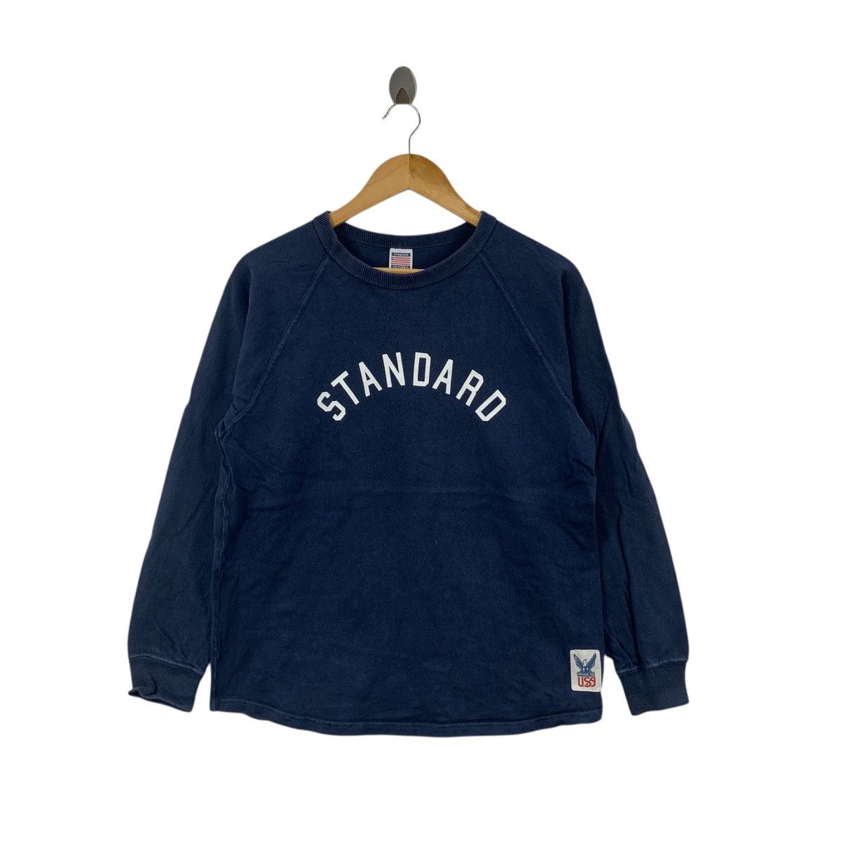 Vintage Vintage 90’ STANDARD CALIFORNIA Made In USA Sweatshirt Size M / US 6-8 / IT 42-44 - 3 Thumbnail