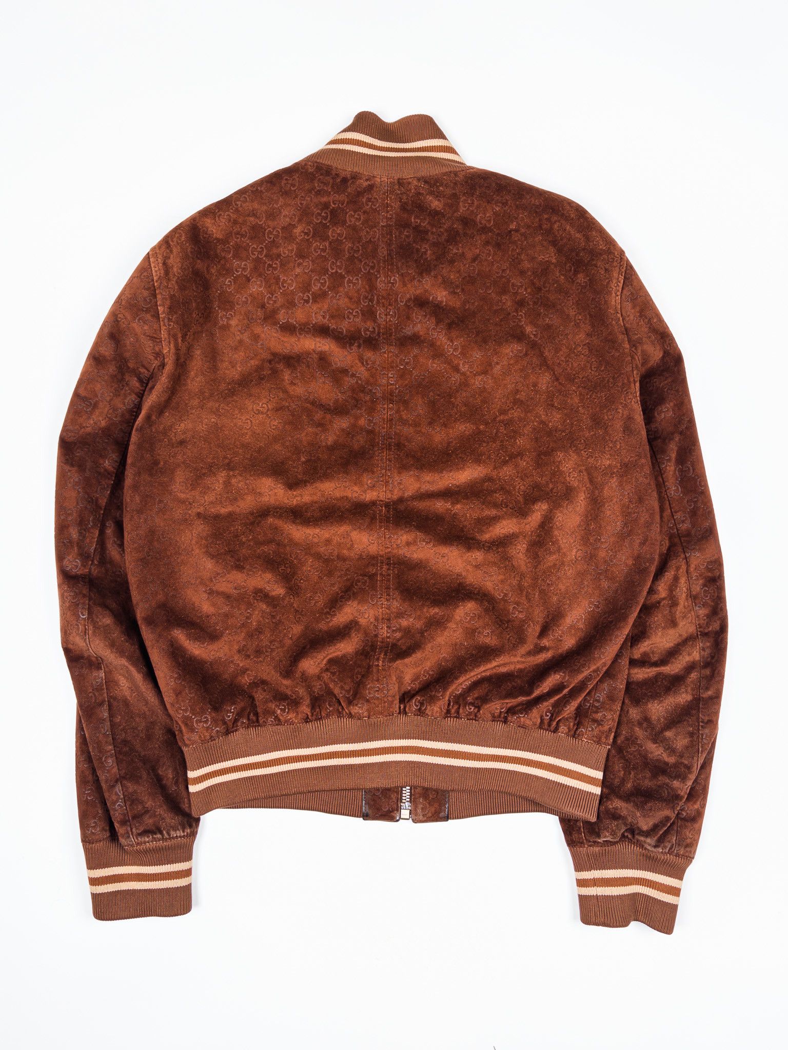 Gucci Gucci GG Monogram Suede Jacket Size US L / EU 52-54 / 3 - 7 Thumbnail