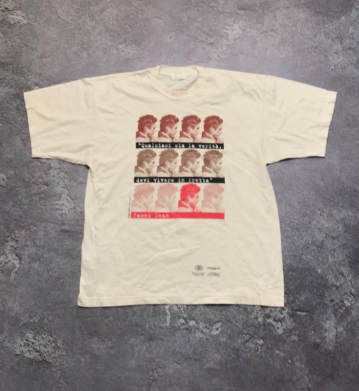 Vintage Vintage 1996 James Dean Book Tee Size US L / EU 52-54 / 3 - 1 Thumbnail
