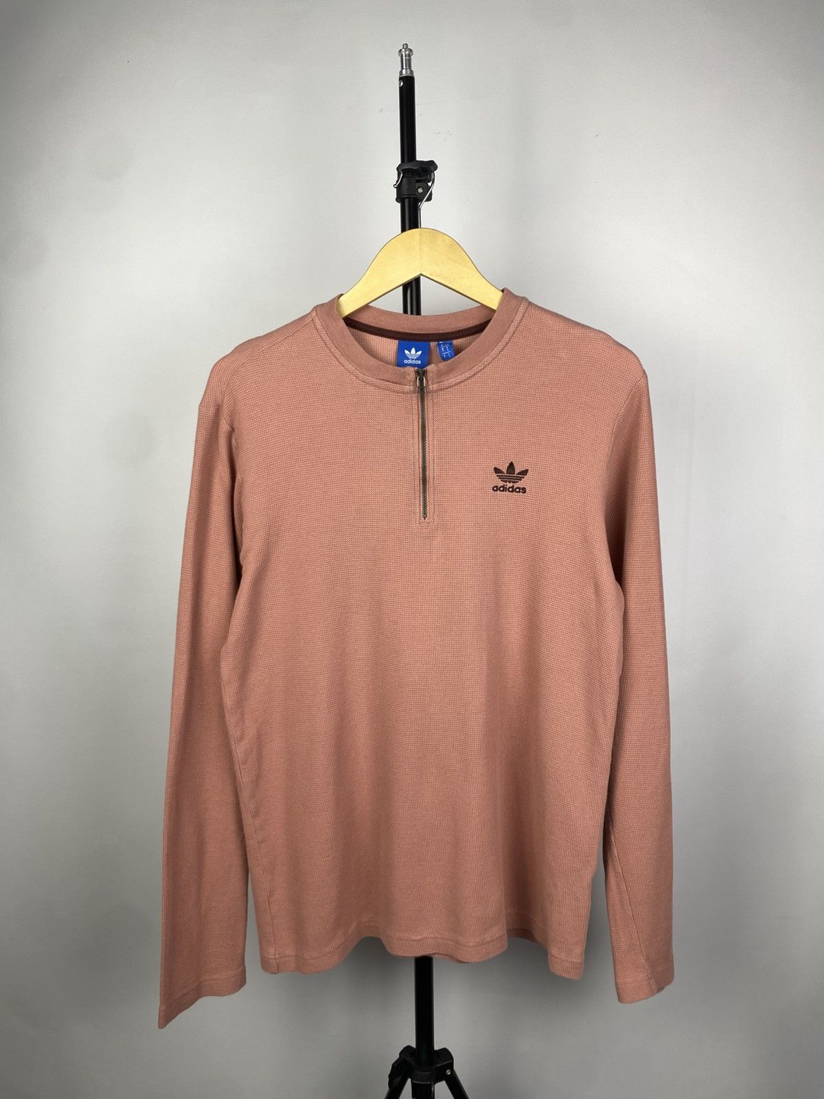 Adidas × Vintage Vintage 00s Adidas 1/4 Zip long sleeves sweatshirt Size US S / EU 44-46 / 1 - 1 Thumbnail