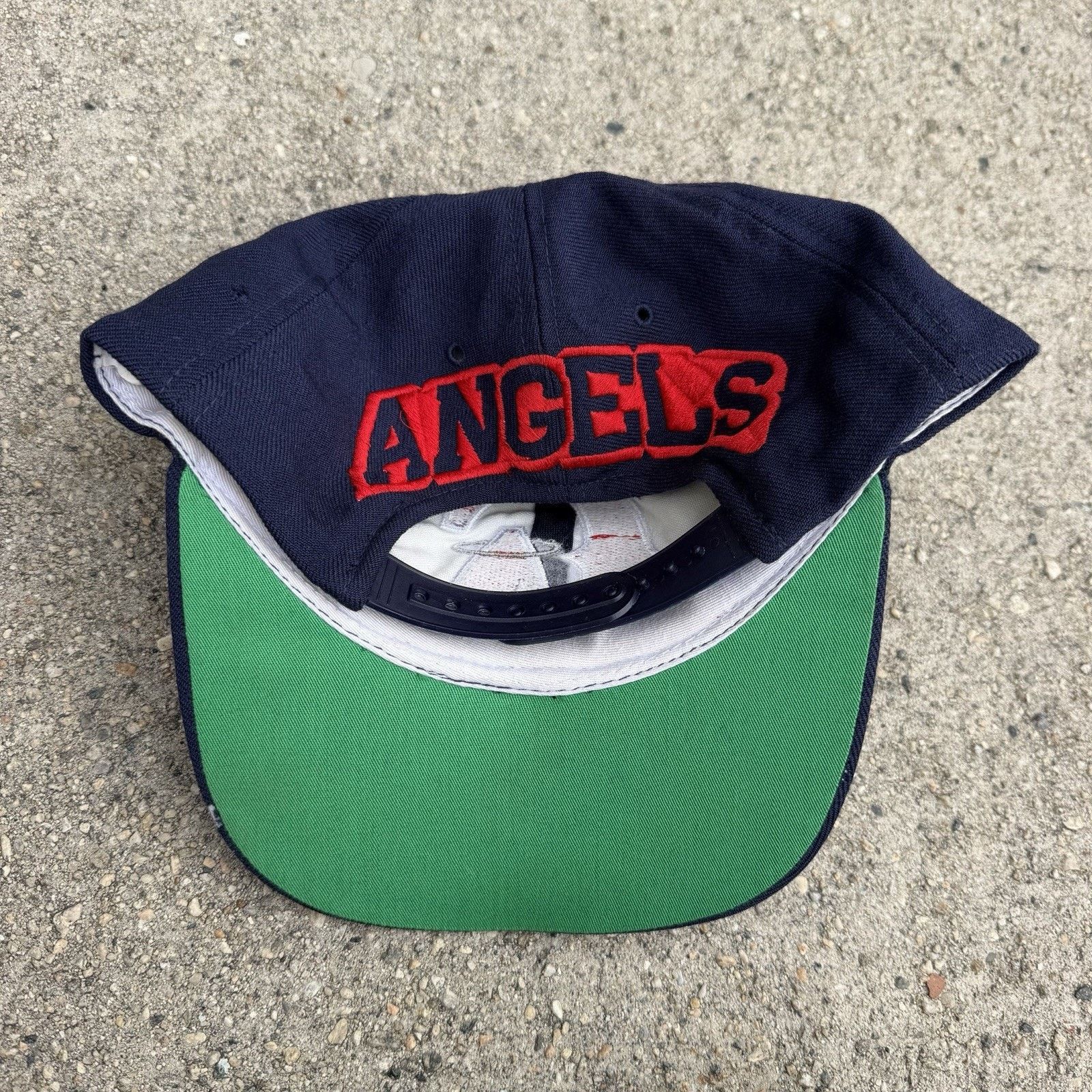 American Needle × MLB × Vintage Vintage American Needle California Angels Wool Snapback Hat Size ONE SIZE - 5 Thumbnail