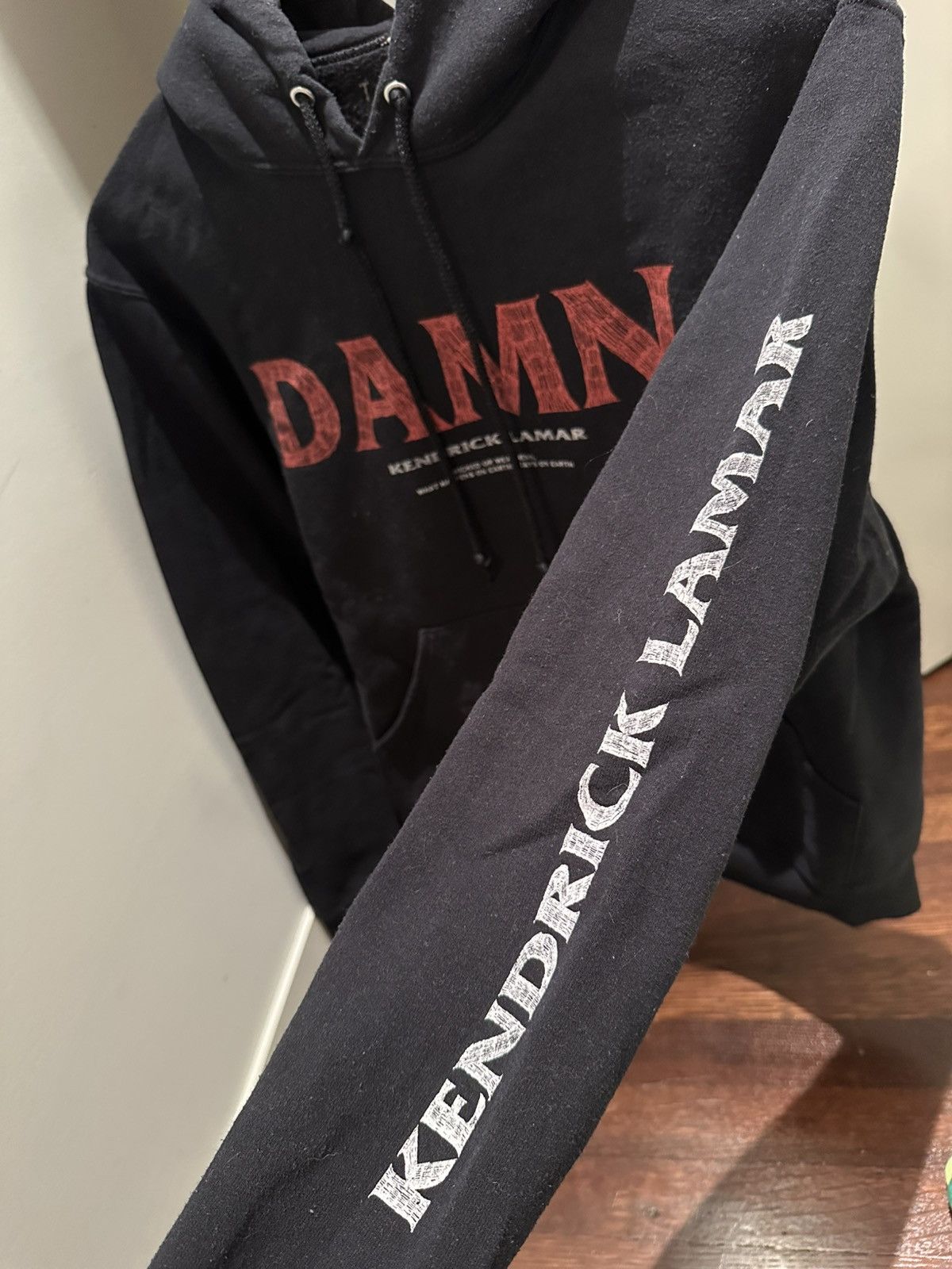 Kendrick Lamar RARE Kendrick Lamar Damn hoodie Size US S / EU 44-46 / 1 - 1 Thumbnail