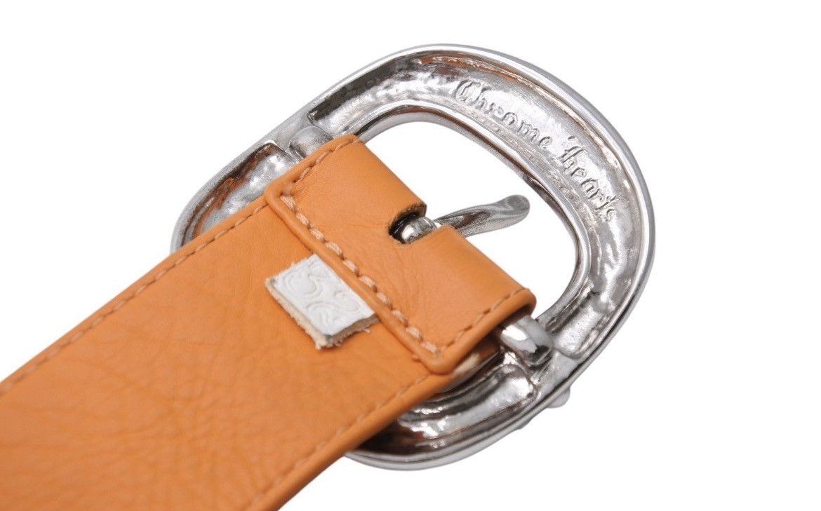 Chrome Hearts chrome hearts gunslinger Orange leather Belt Size ONE SIZE - 4 Thumbnail