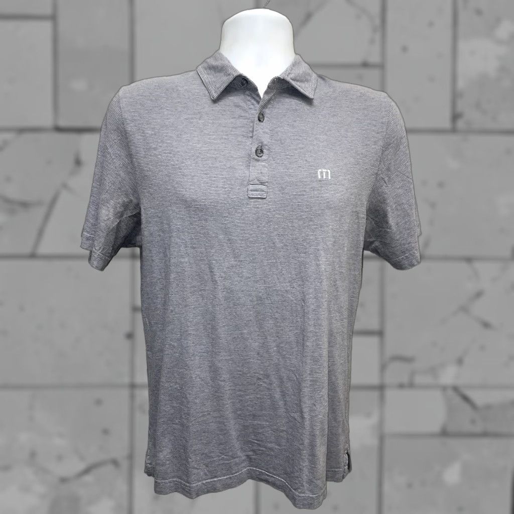TravisMathew Travis Mathew Grey Golf Polo Mens S Size US S / EU 44-46 / 1 - 1 Thumbnail
