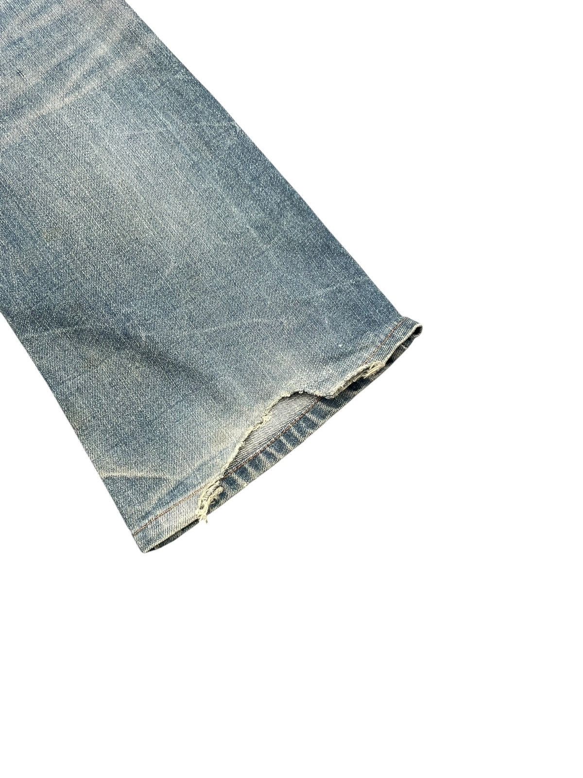 Japanese Brand Semantic Design Flare Distresed Denim Size US 36 / EU 52 - 8 Thumbnail
