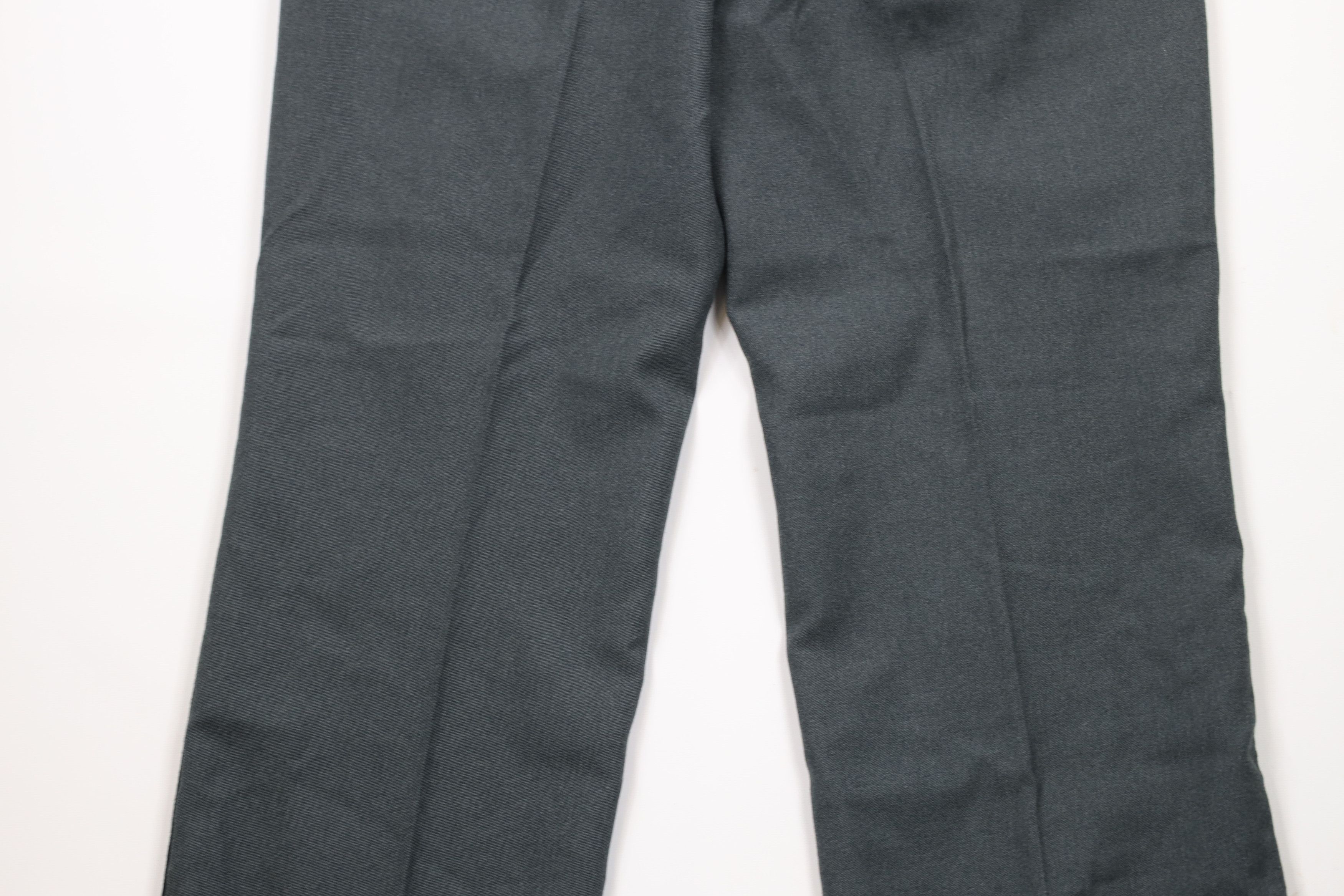 Vintage Vintage 80s Military Heavyweight Fly Wide Leg Pants Green Size US 34 / EU 50 - 13 Thumbnail