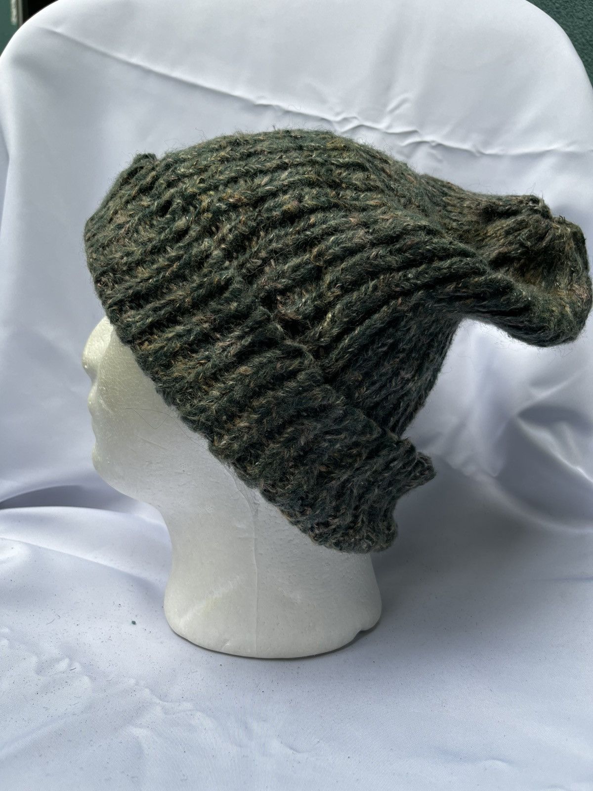 Japanese Brand × Vintage Knitted Winter Beanie Hats Size ONE SIZE - 4 Thumbnail