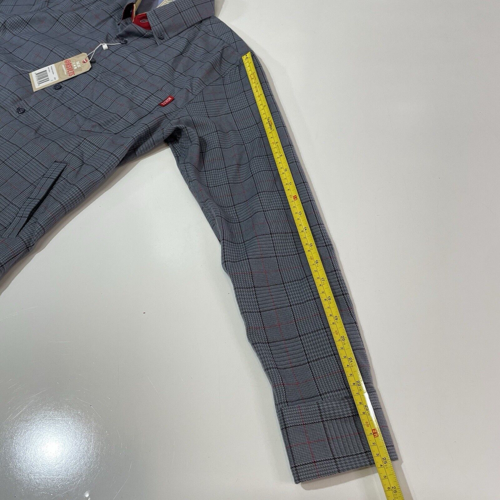 RVLT RSVLTS "The Draper" Long Sleeve Flannel Plaid Button Shirt Size US S / EU 44-46 / 1 - 7 Thumbnail