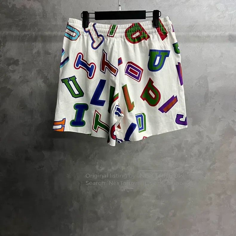 Louis Vuitton Louis Vuitton size m White Letter Logo Full Print Elastic B Size US 28 / EU 44 - 5 Thumbnail