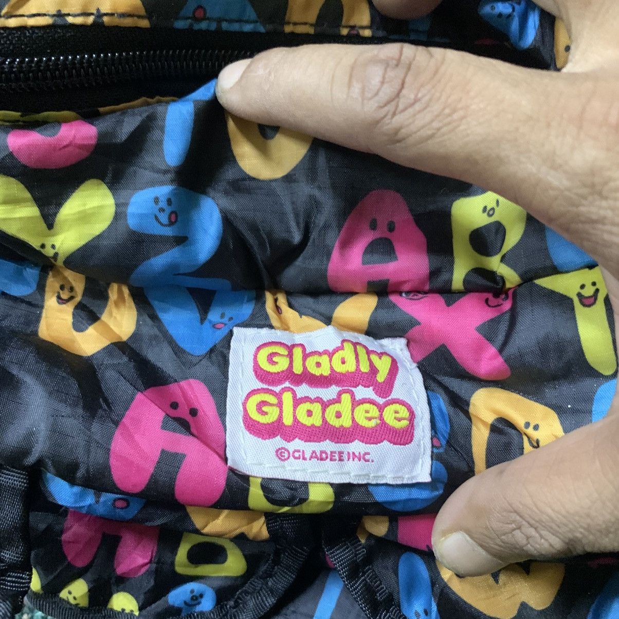 Japanese Brand Education latters travel duffle bag gladly gladee Size ONE SIZE - 4 Thumbnail