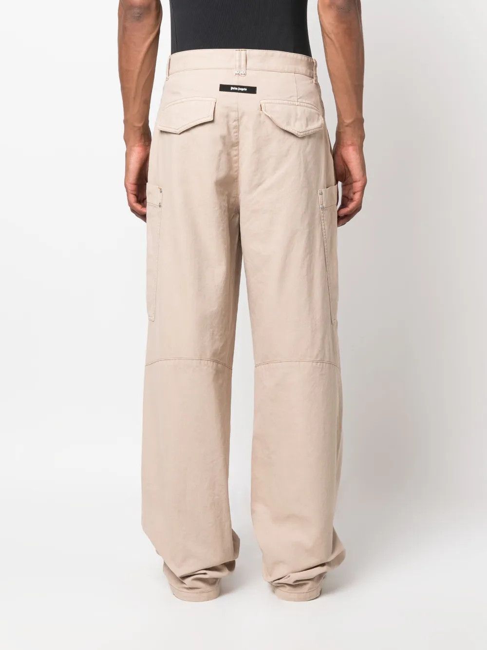 Palm Angels o1y0325 Cargo Pant in Beige Size US 30 / EU 46 - 4 Thumbnail