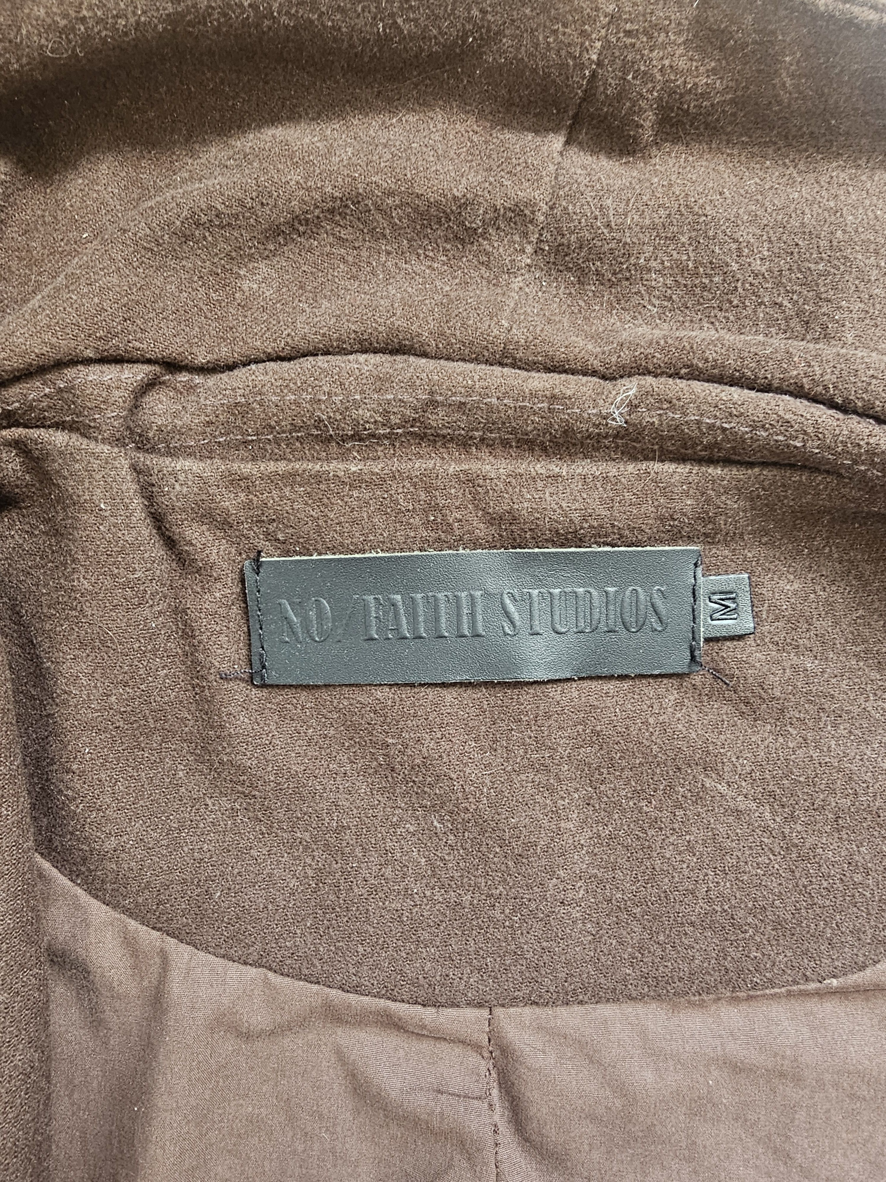 No Faith Studios No faith studios dark brown moleskin jacket Size US M / EU 48-50 / 2 - 4 Thumbnail
