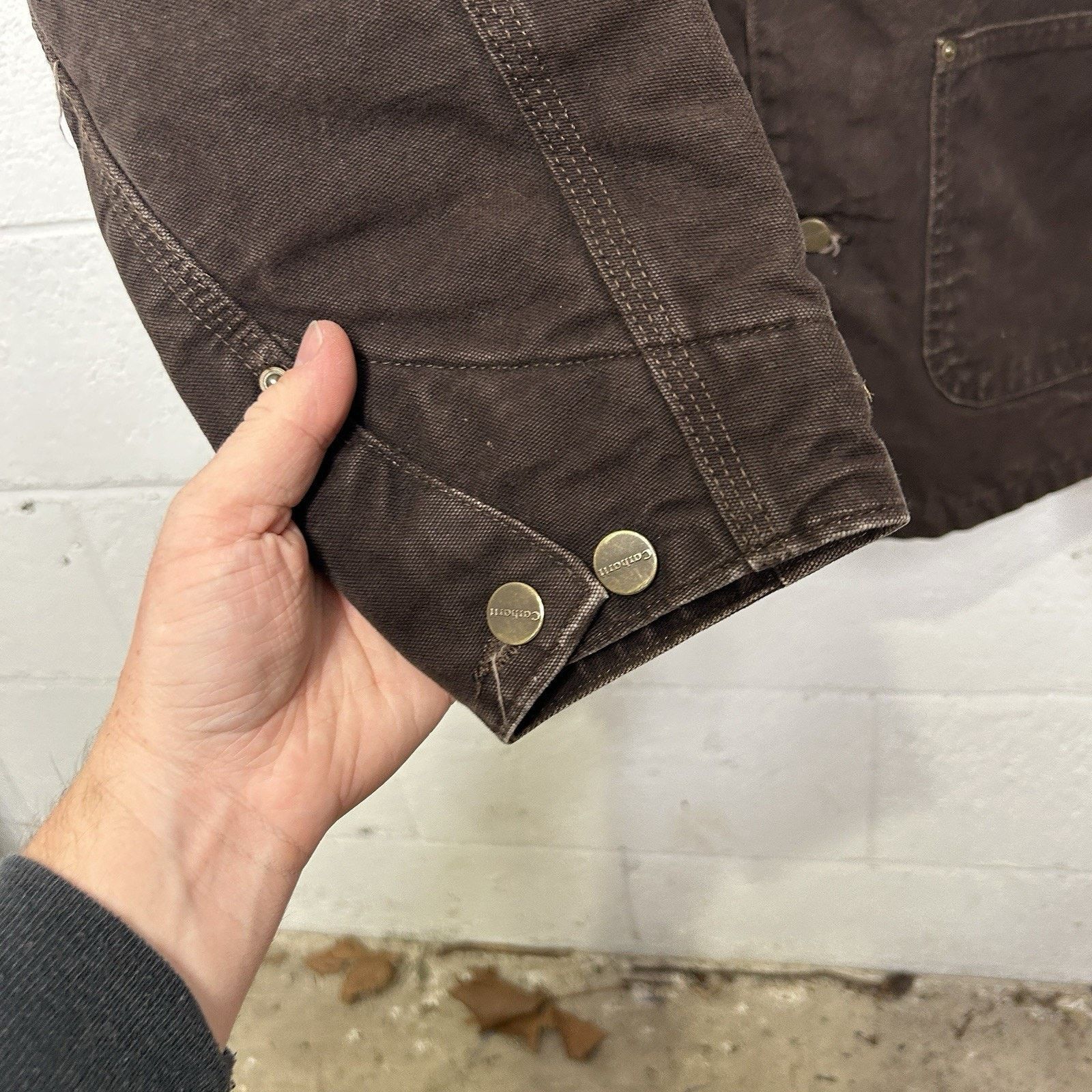 Carhartt Vintage Carhartt Blanket-Lined Chore Coat “Dark Brown” C02 Size US L / EU 52-54 / 3 - 5 Thumbnail