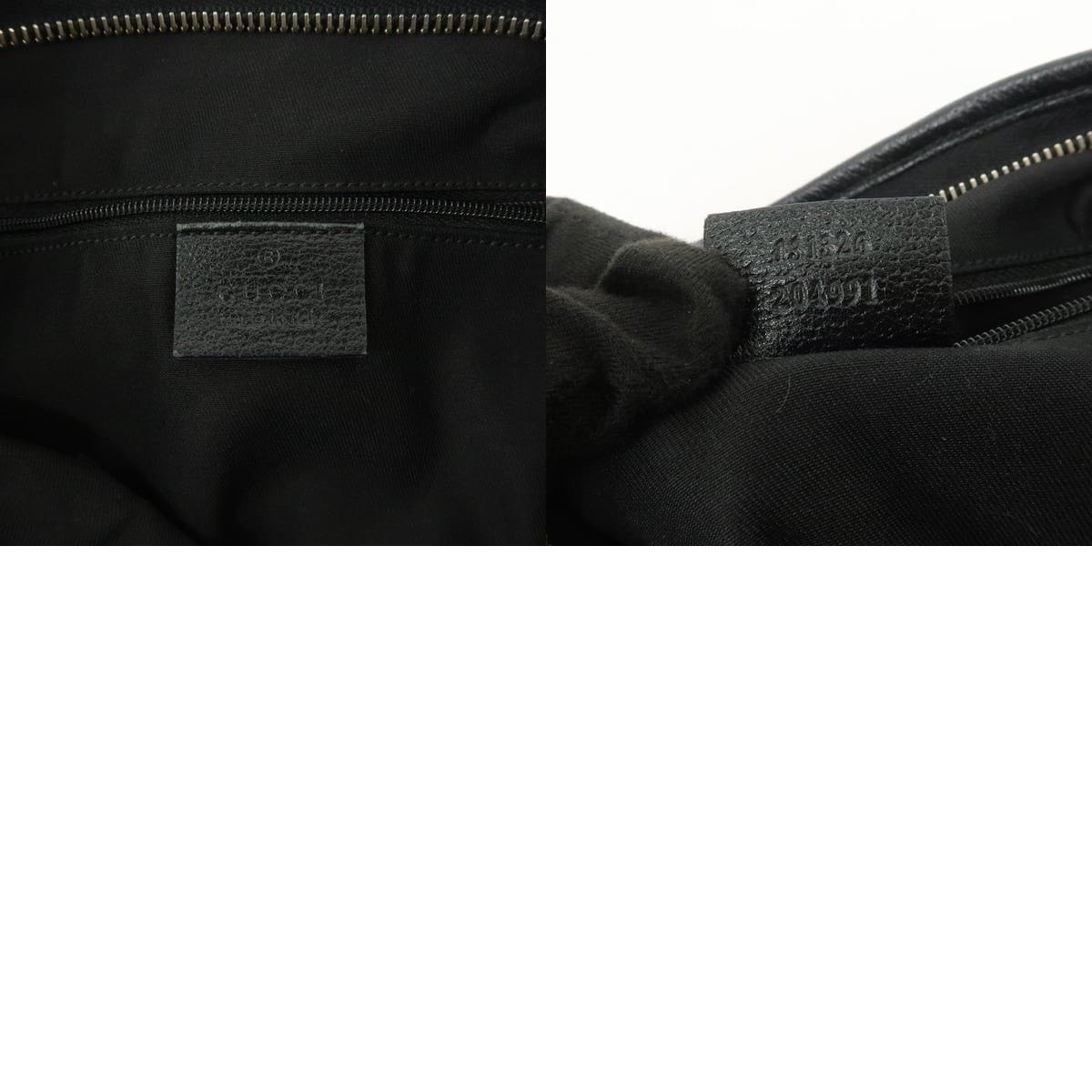 Gucci Gucci Abbey GG Canvas Crossbody Bag Black Size ONE SIZE - 8 Thumbnail